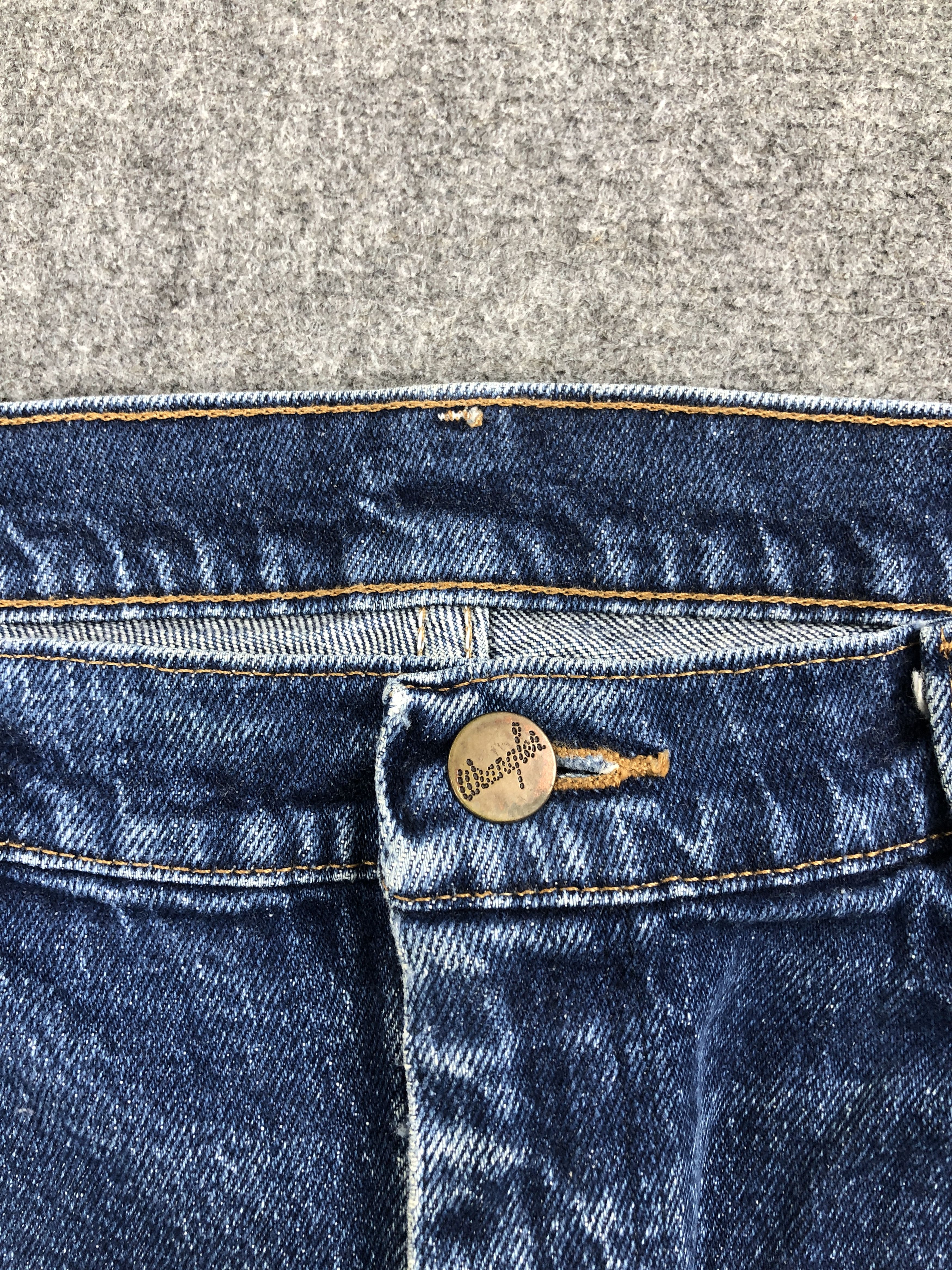 Vintage × Wrangler Vintage Wrangler Faded Blue Bootcut Flared Jeans DP2483 Size US 33 - 8 Thumbnail