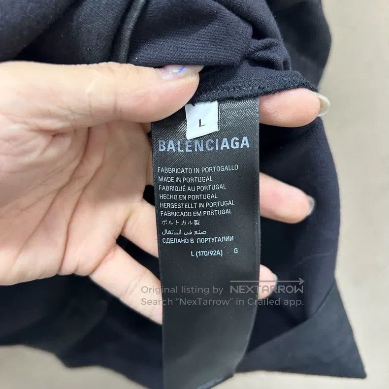 Balenciaga Balenciaga Black Short-sleeve with Los Angeles Night Scene Size US L / EU 52-54 / 3 - 4 Thumbnail