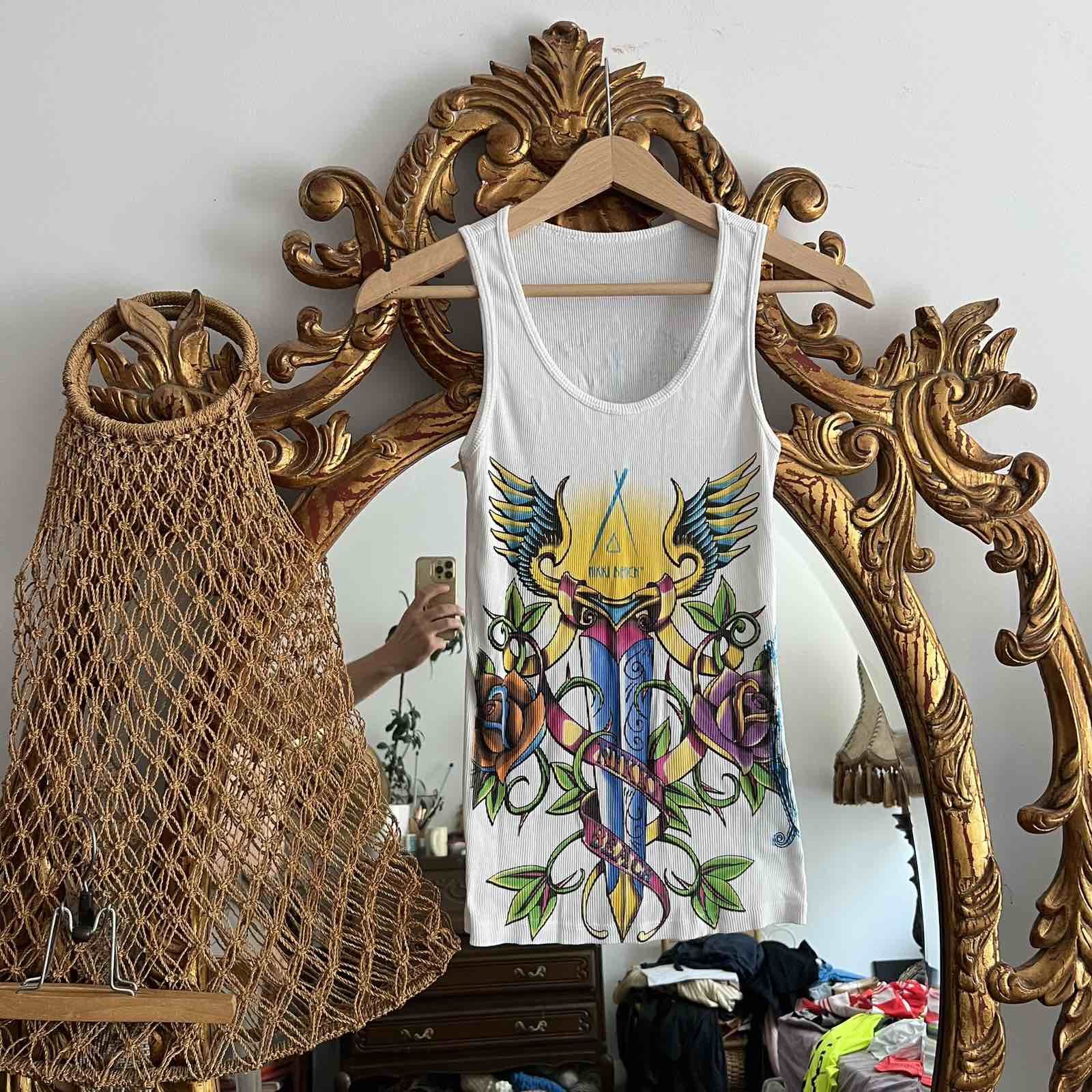 Ed Hardy Ed Hardy vintage tee t shirt Size US S / EU 44-46 / 1 - 1 Thumbnail