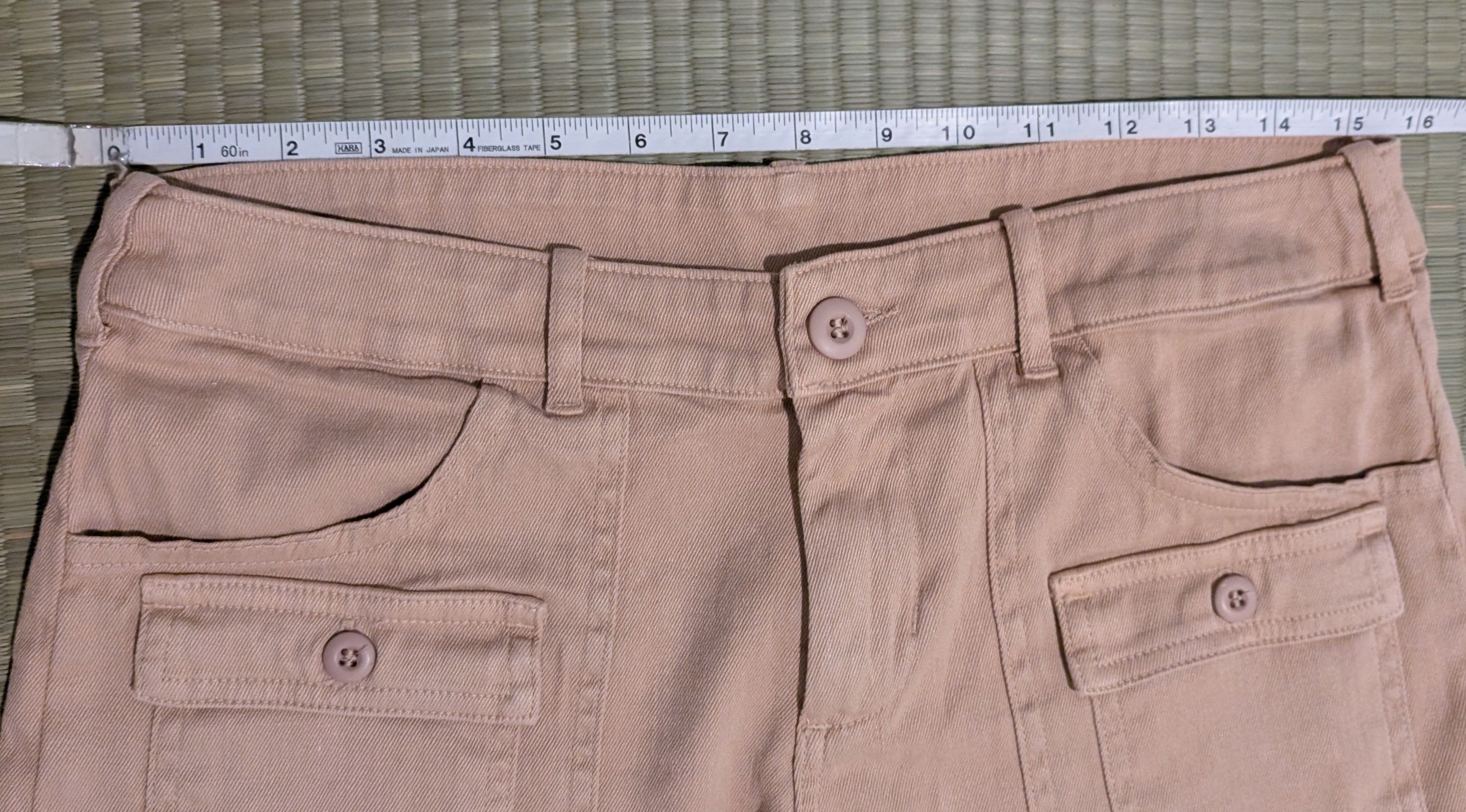 Jungmaven NWT Jungmaven Paradise Shorts Hemp Oat Milk Made in USA Size 31" - 5 Thumbnail
