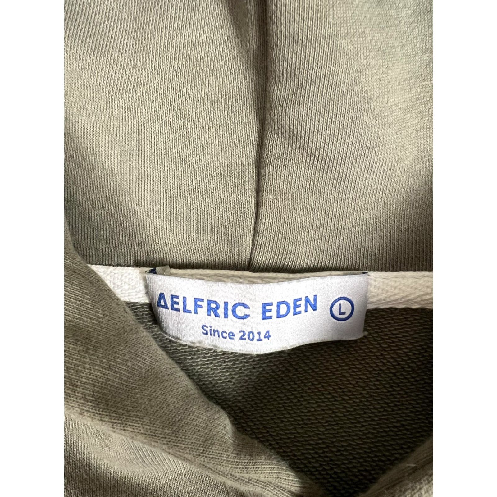 Vintage Aelfric Eden Hoodie Mens Large Green MOFEAR Heart Graphic Pullover Sweatshirt Size US L / EU 52-54 / 3 - 4 Thumbnail