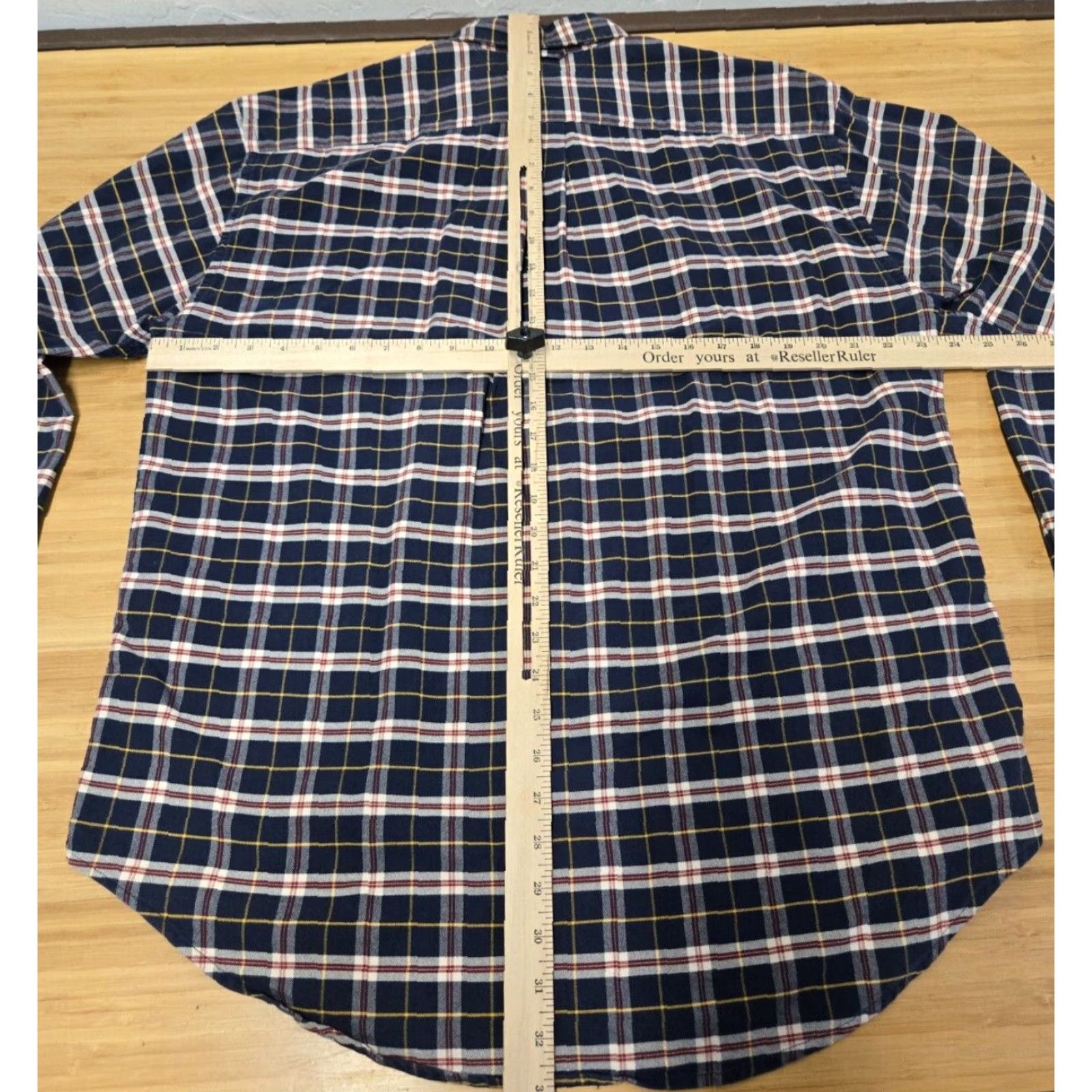 Tommy Hilfiger VINTAGE Tommy Hilfiger Button Shirt Mens Medium Plaid Long Sleeve Cotton Size US M / EU 48-50 / 2 - 7 Thumbnail