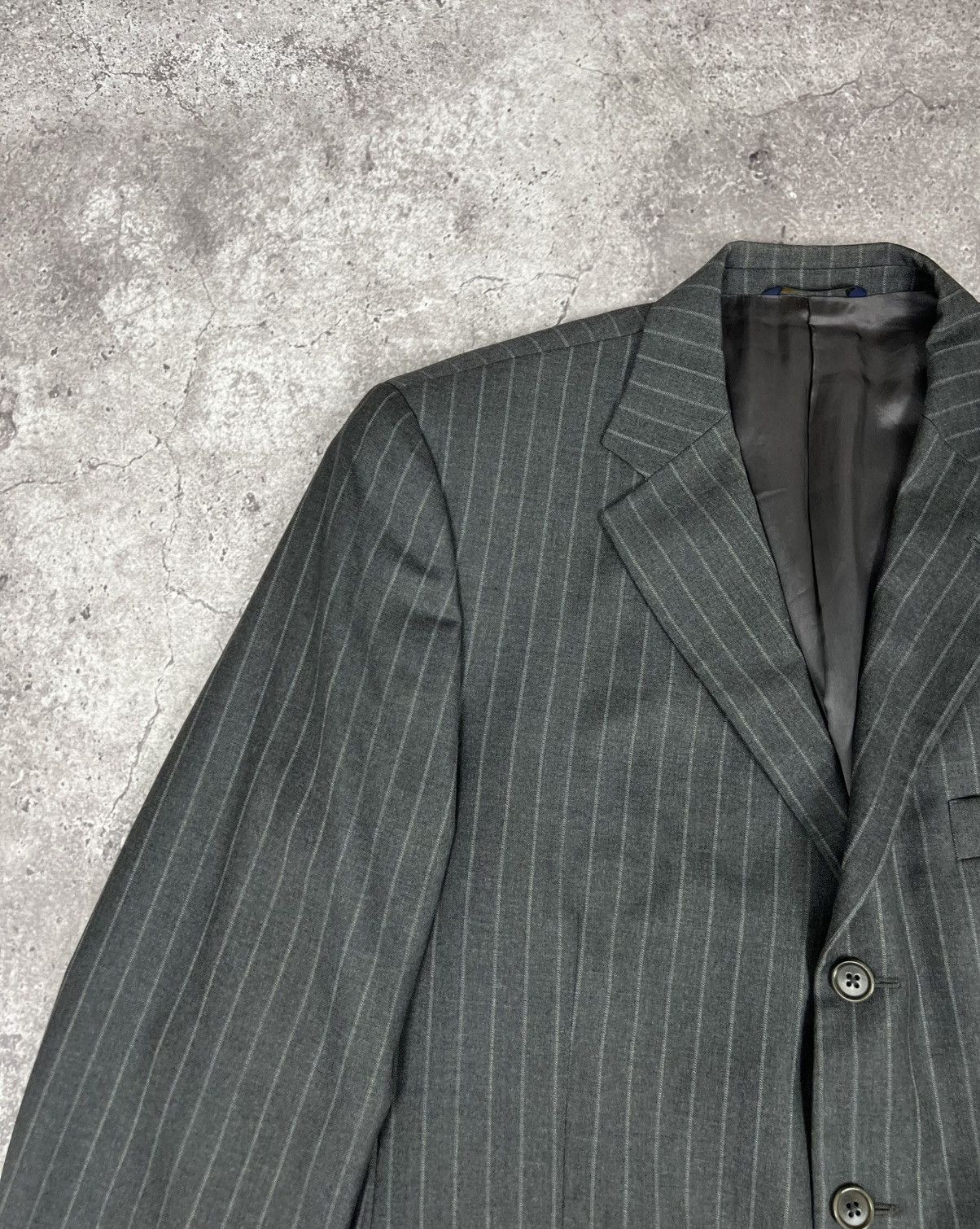 Brooks Brothers Brooks Brothers Ing Loro Piana Wool Blazer Jacket Size 52R - 7 Thumbnail
