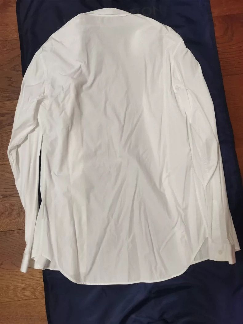 Dior Dior Homme White Embroidered Shirt Size US M / EU 48-50 / 2 - 2 Thumbnail