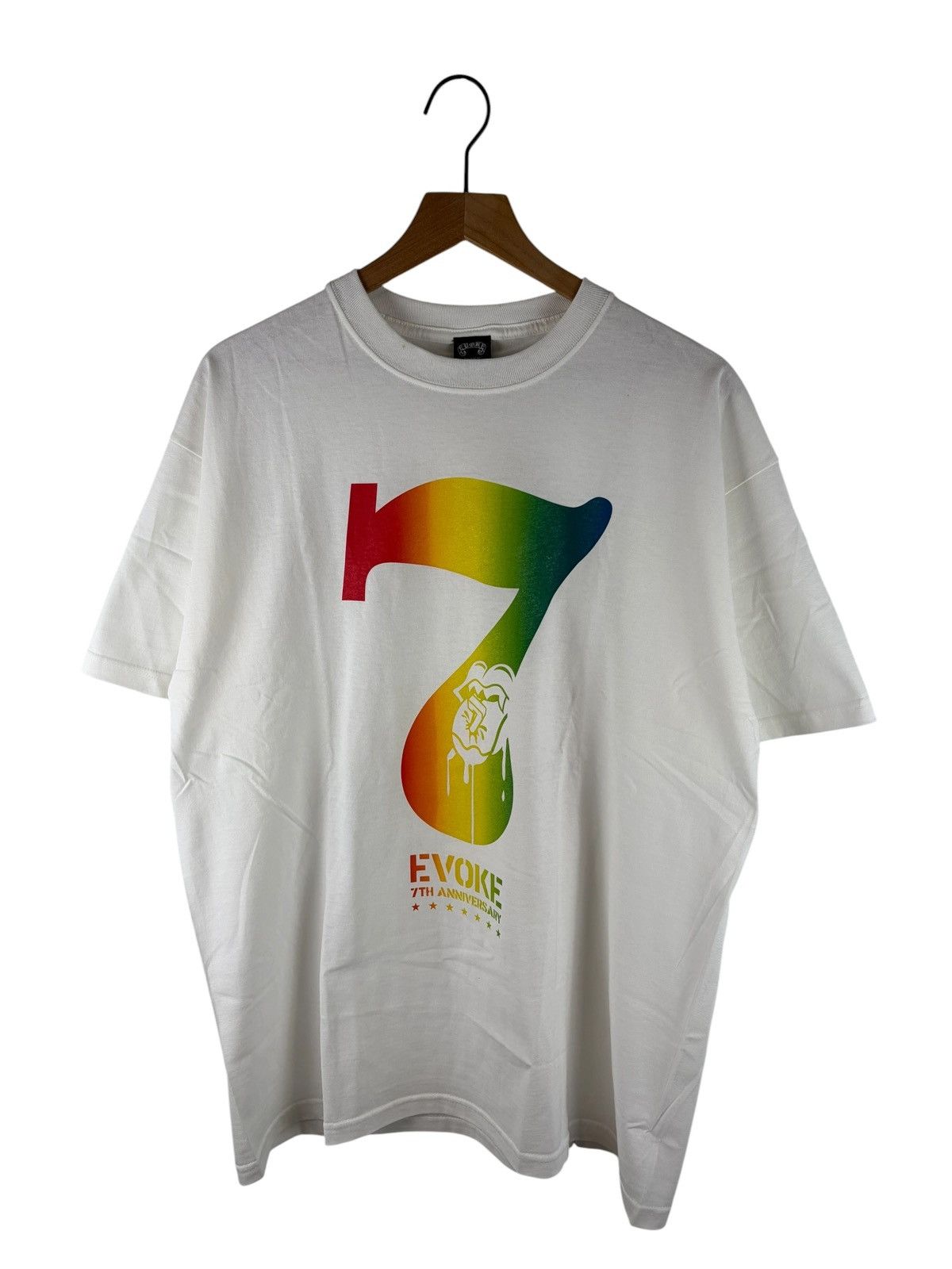 Bape Evoke 7th Anniversary Print Tee Size US L / EU 52-54 / 3 - 3 Thumbnail