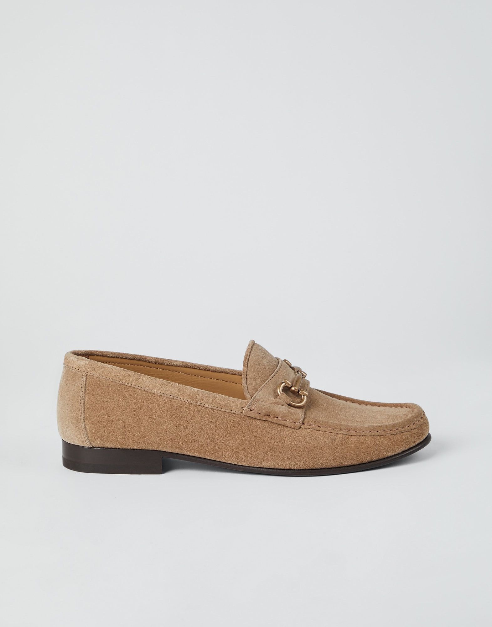 Brunello Cucinelli o1w1db10125 Loafers in Brown Size US 10 / EU 43 - 1 Thumbnail