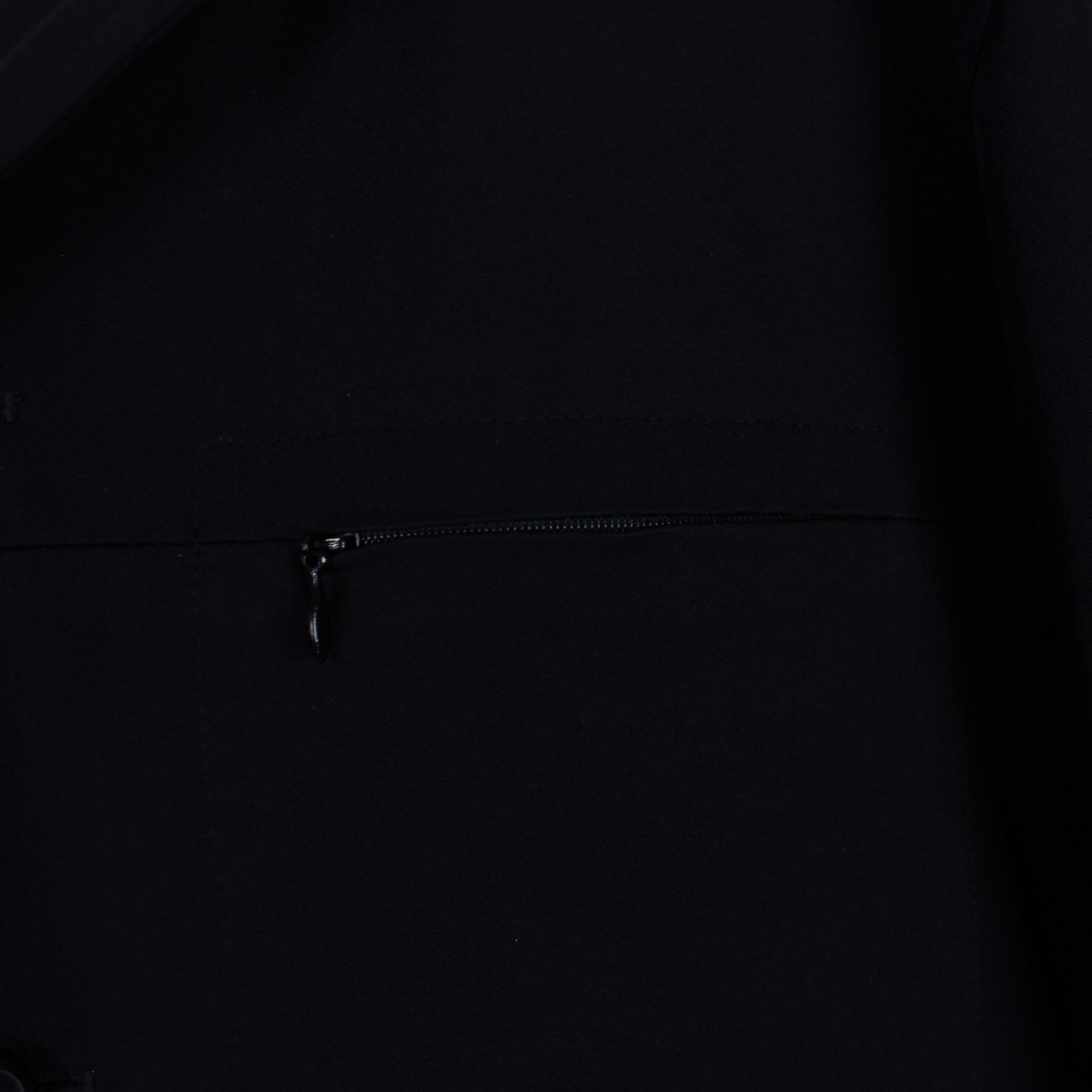 Pierre Balmain Pierre Balmain nylon vintage blazer L XL black Size US XL / EU 56 / 4 - 5 Thumbnail