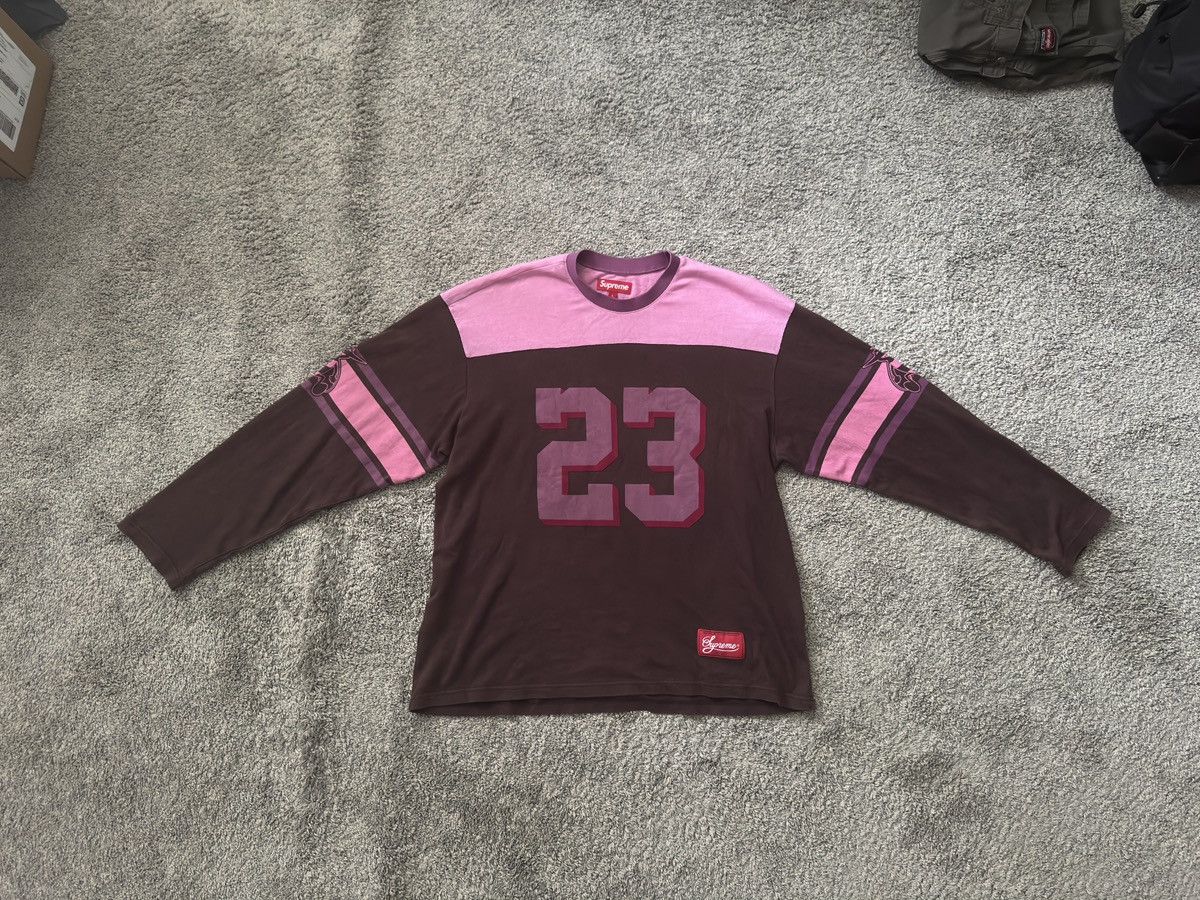 Supreme Supreme Bumblebee L/S Football Top Size US L / EU 52-54 / 3 - 1 Thumbnail