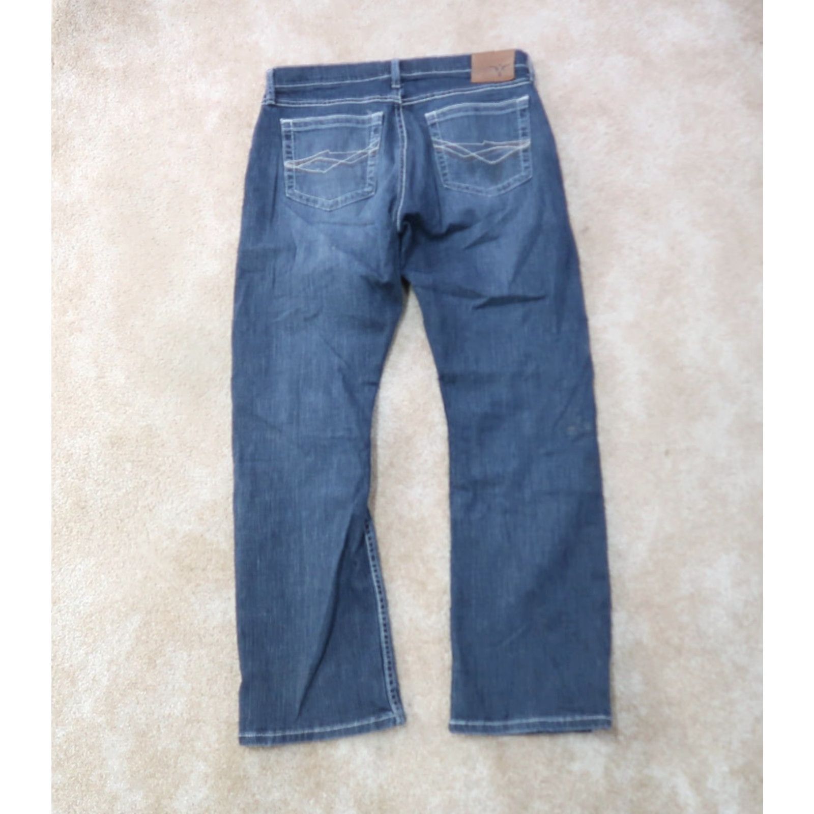 Wrangler Wrangler 20X Bootcut Jeans Men 34x32 Denim Blue Relaxed 5-Pocket Wrangler 20X Cowboy Western Size US 34 / EU 50 - 7 Thumbnail