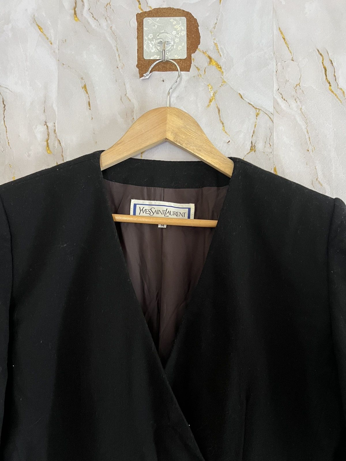 Yves Saint Laurent Yves Saint Laurent Coat – Luxury Designer Outerwear Size US M / EU 48-50 / 2 - 7 Thumbnail