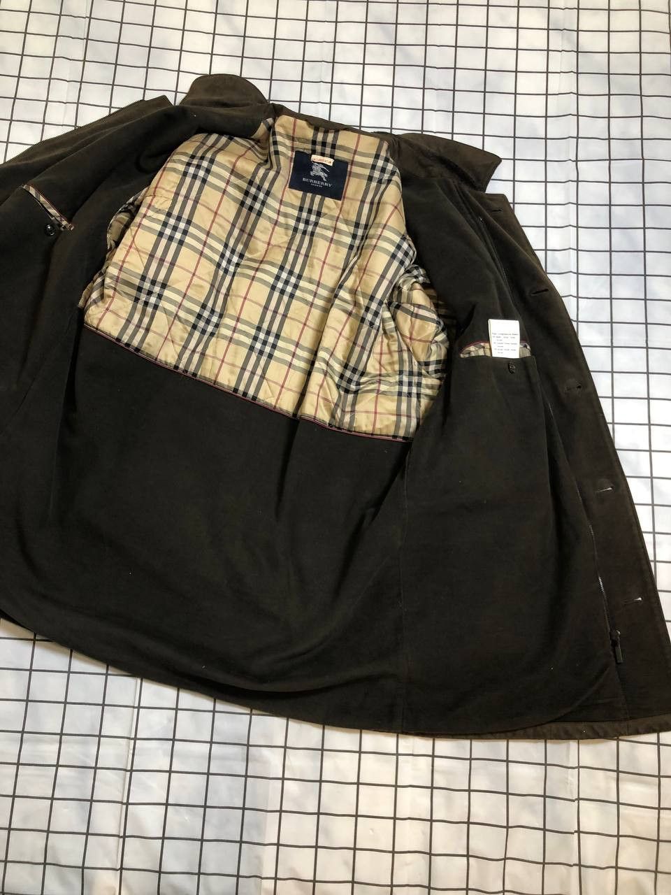 Burberry BURBERRY LONDON Jacket Full ZIP Quilting Liner Brown Size 56 Size US XL / EU 56 / 4 - 15 Thumbnail