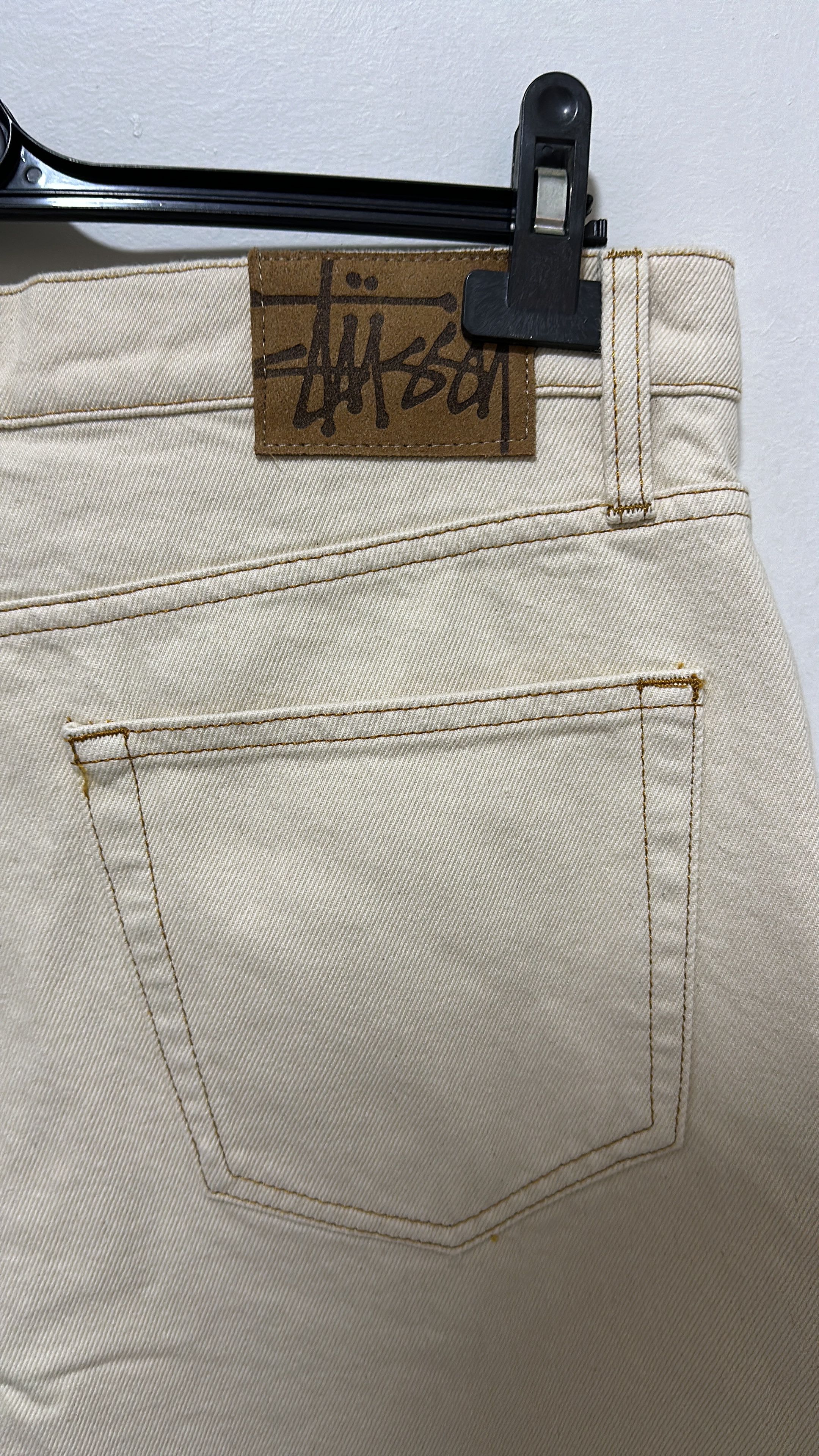 Stussy Stussy Big Ol Jean Natural Size 33 Size US 33 - 4 Thumbnail
