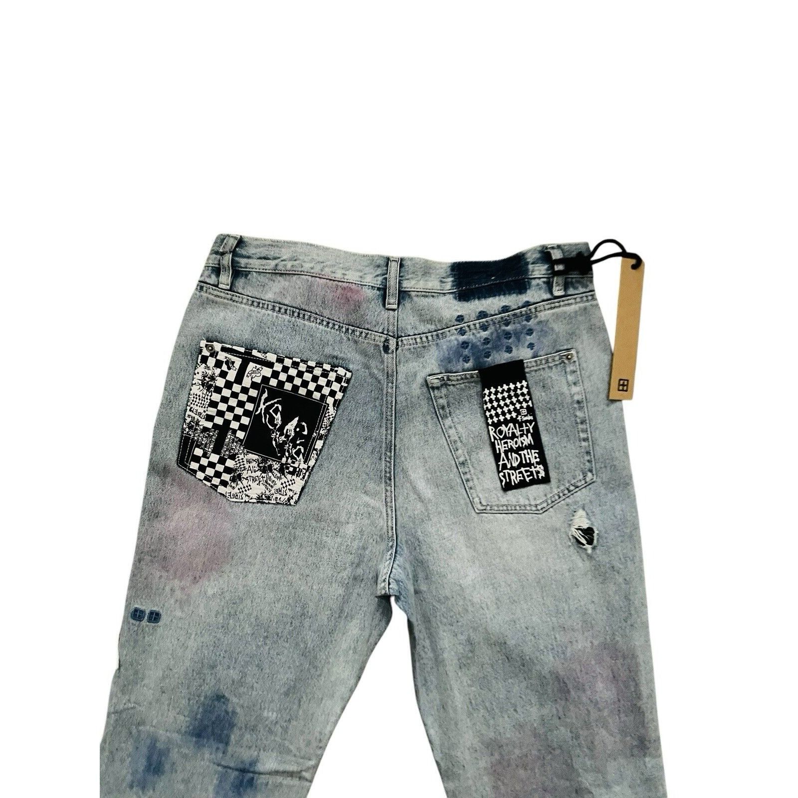 Ksubi Ksubi Jeans Mens Anti K++ Kolor Straight Blue Size 33/30 Size US 33 - 6 Thumbnail