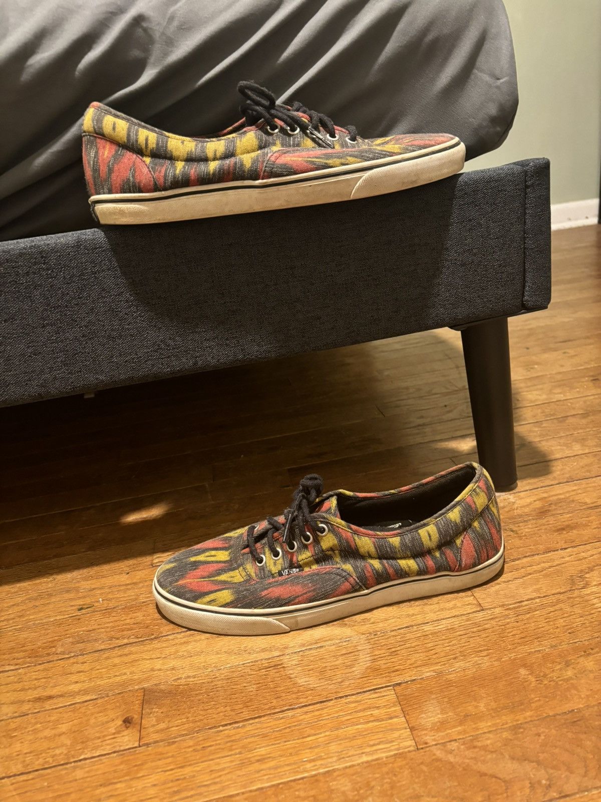 Vans Red Yellow Black Vans Rare Grailed