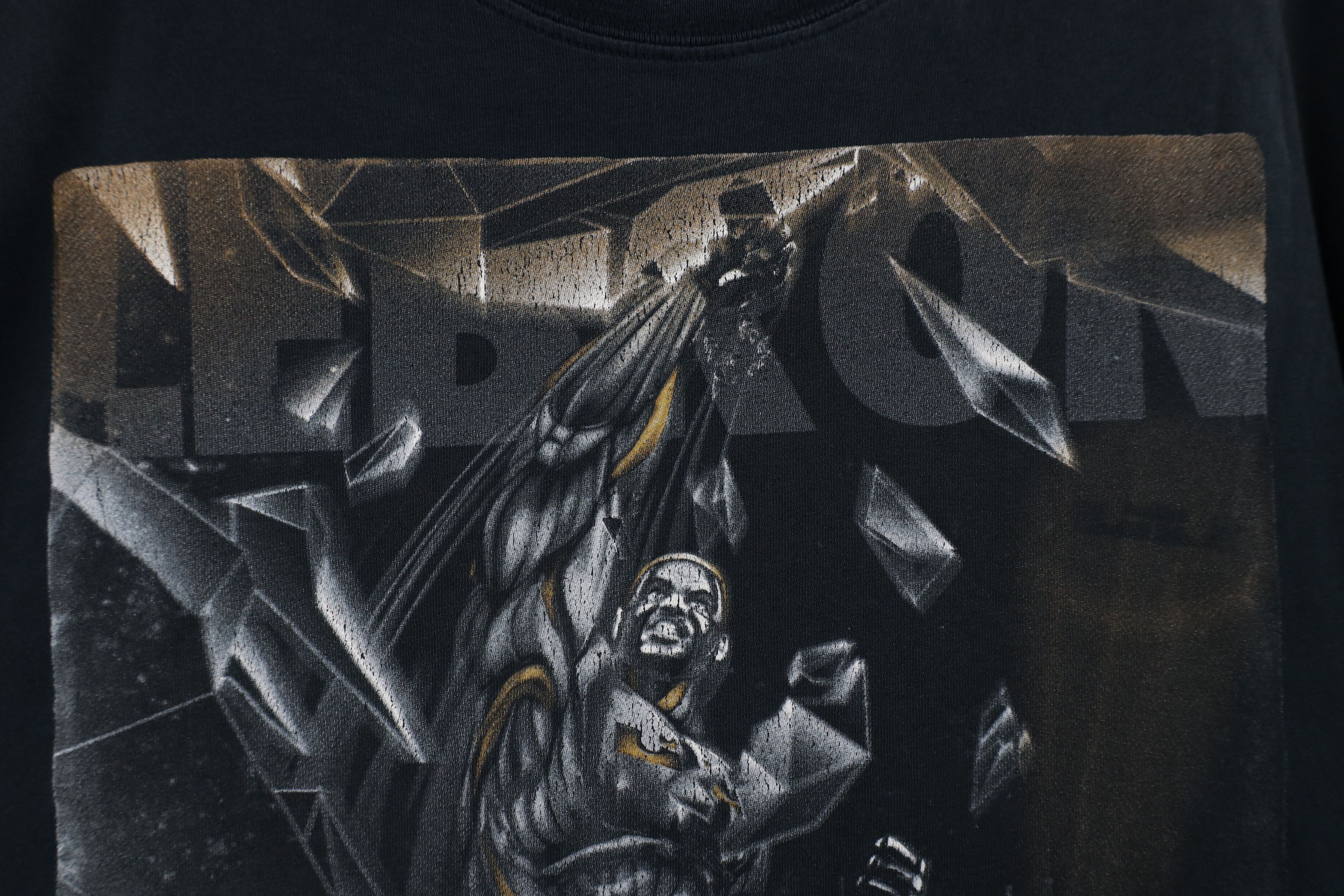 Nike × Vintage Vintage Nike Superhero Lebron James Basketball T-Shirt Black Size US XL / EU 56 / 4 - 5 Thumbnail
