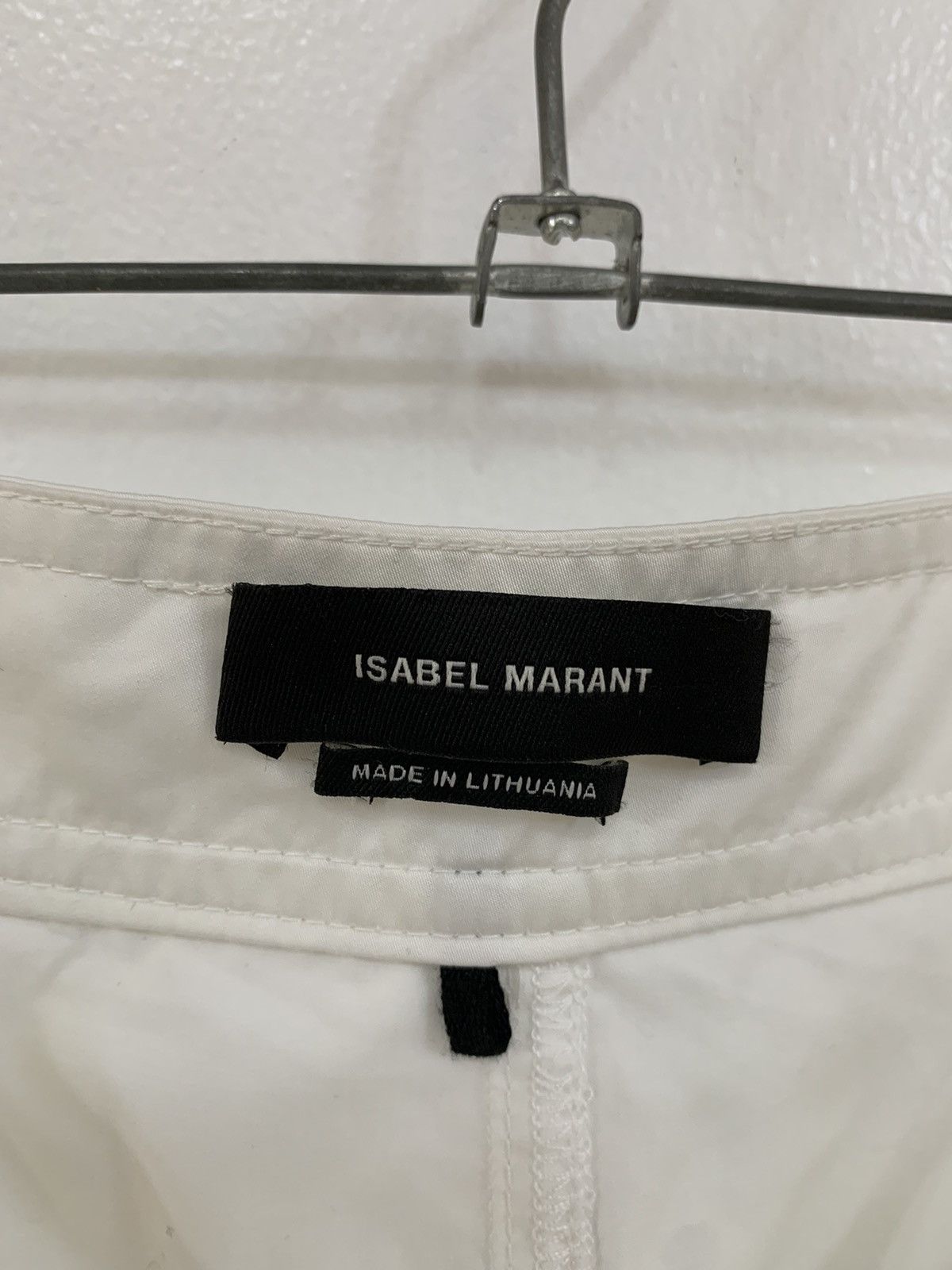 Isabel Marant Isabel Marant Ferima Pleated Cotton Tapered Pants Size 30" / US 8 / IT 44 - 8 Thumbnail