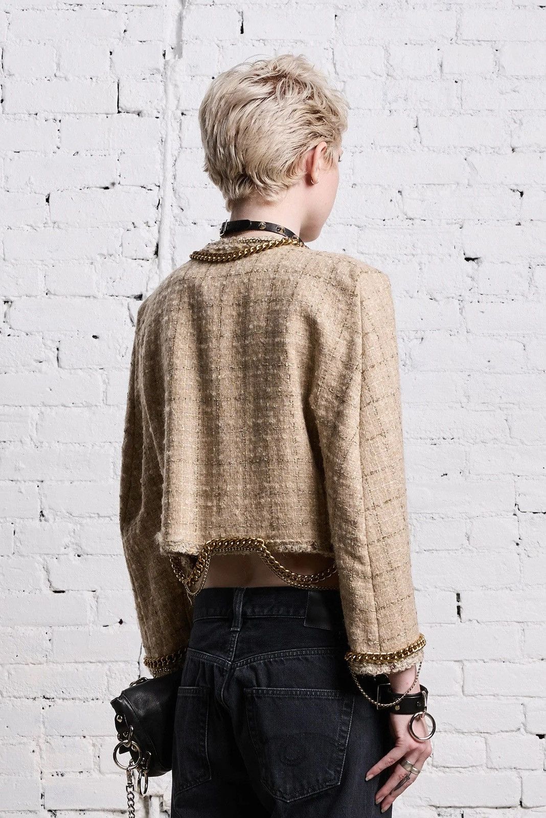 R13 Square shoulder jacket. Size large Size L / US 10 / IT 46 - 2 Thumbnail