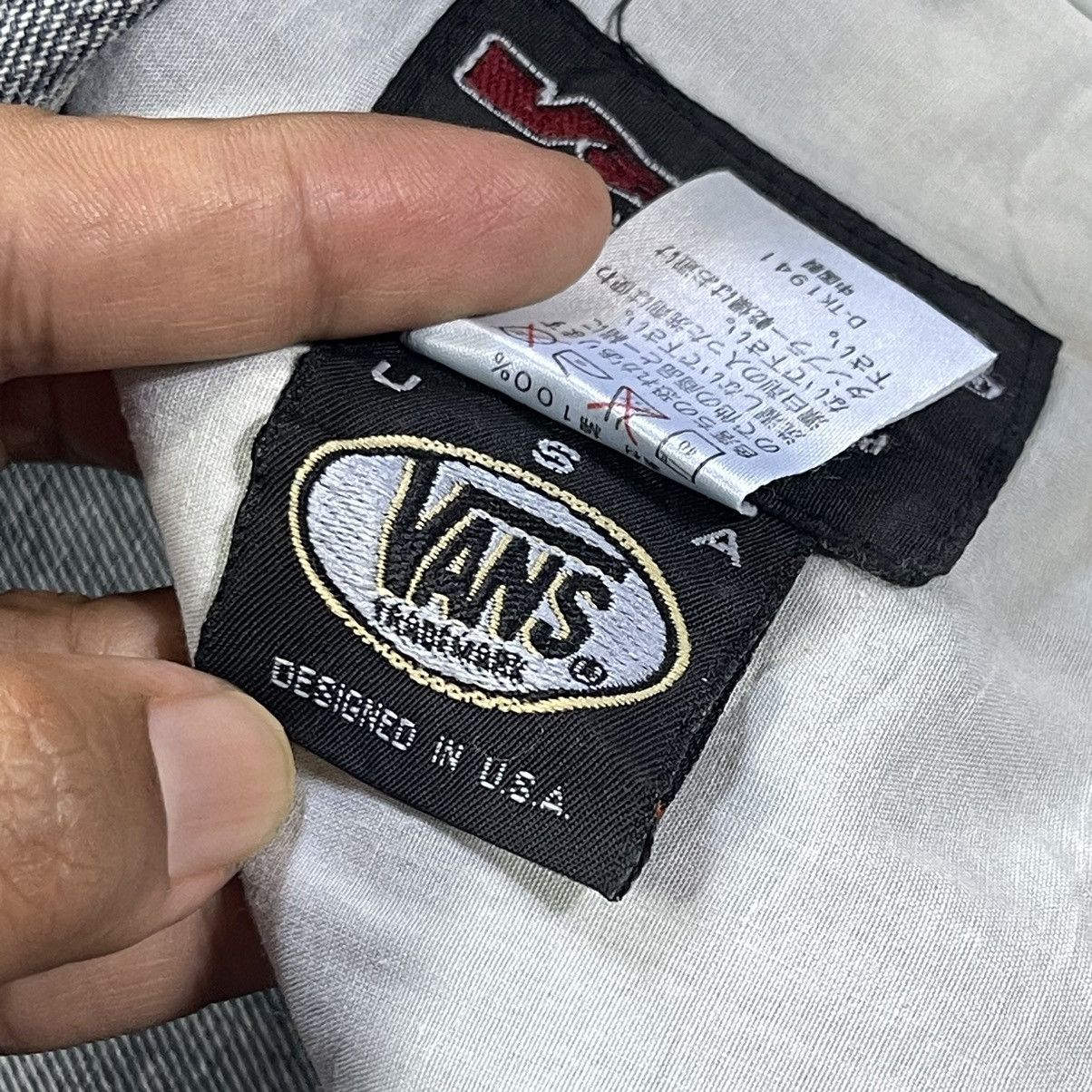 Shorty's Skateboards Rare! Vintage 90s Vans Usa Skate Baggy Denim Jeans Size US 32 / EU 48 - 13 Thumbnail