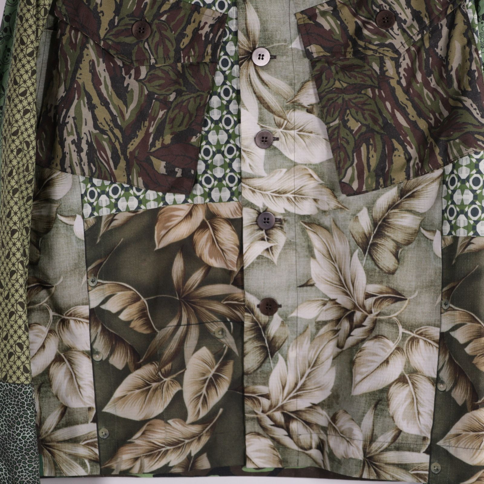 Pierre-Louis Mascia Pierre Louis Mascia Graphic Print Shirt Jacket Medium Size US M / EU 48-50 / 2 - 3 Thumbnail