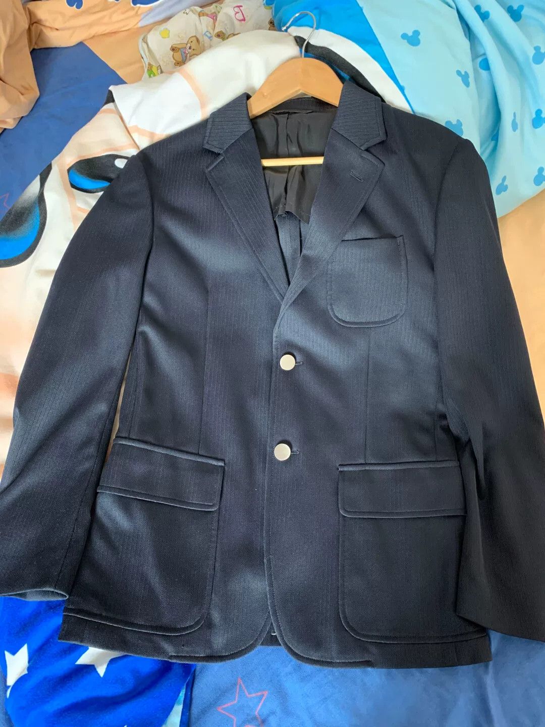 Edifice Japan Casual Navy Blazer for Urban Wear Size US M / EU 48-50 / 2 - 1 Preview