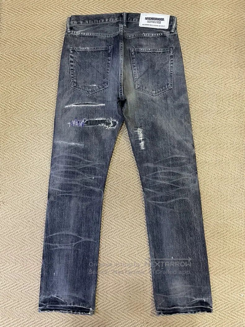 Neighborhood Neighborhood size M 19AW King of Denim NBHD Cut Patch Dest Size US 27 - 2 Thumbnail