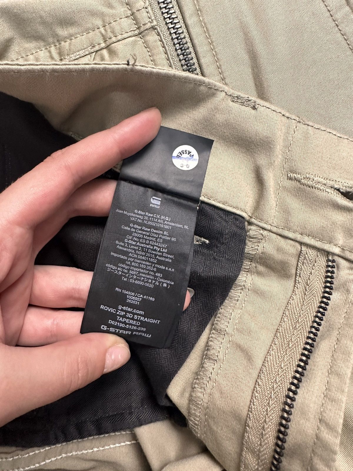 G-Star LGB Baggy GOA Flare Military Style Cargo Pants Ifsixwasnine Size US 32 / EU 48 - 9 Thumbnail