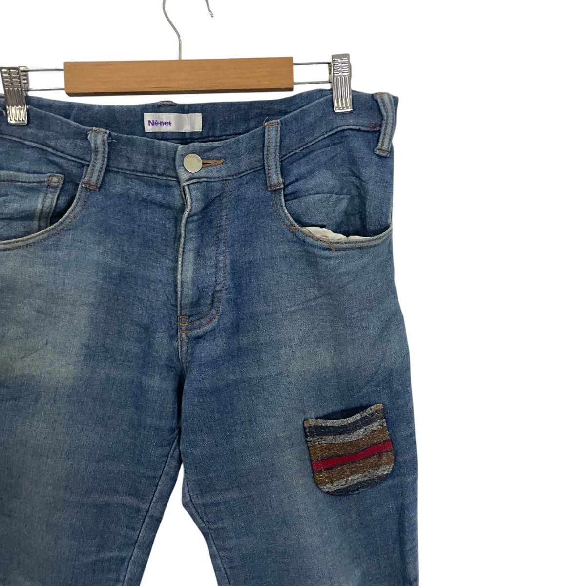 Issey Miyake Vintage Ne-net By Issey Miyake Unisex Denim Size US 33 - 4 Thumbnail
