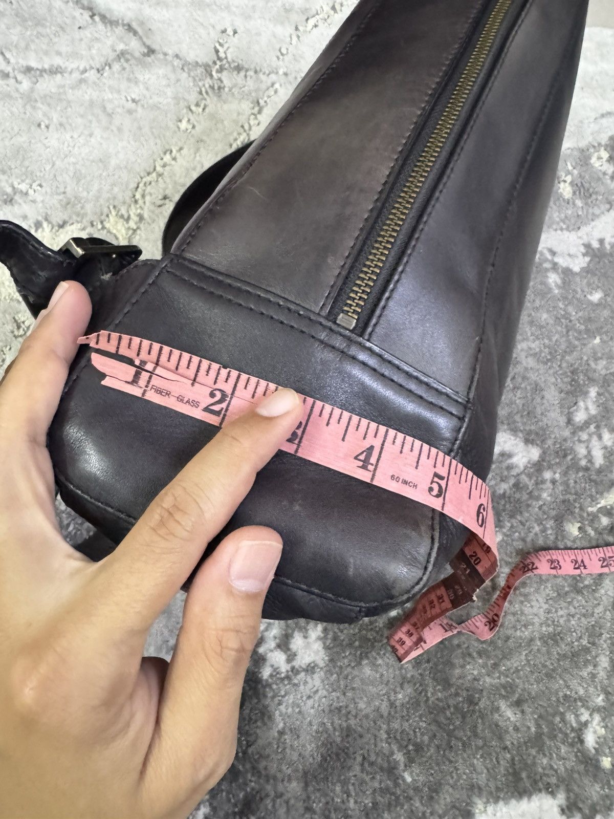 Japanese Brand MOTHERHOUSE JAPAN ANTIQUE SQUARE LEATHER BAGPACK Size ONE SIZE - 8 Thumbnail
