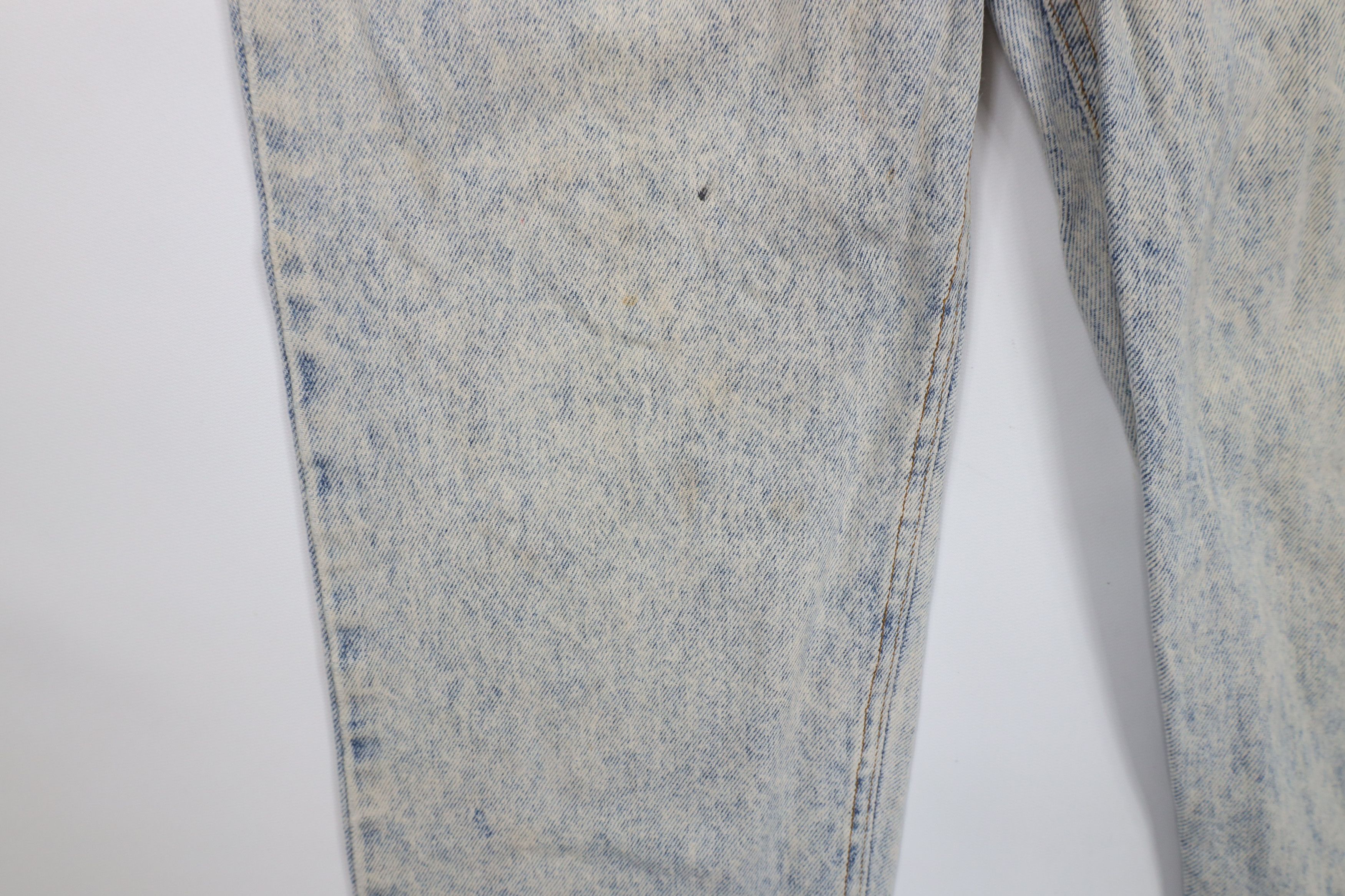 Vintage Vintage 90s Streetwear Acid Wash Straight Leg Denim Jeans Size 26" / US 2 / IT 38 - 5 Thumbnail