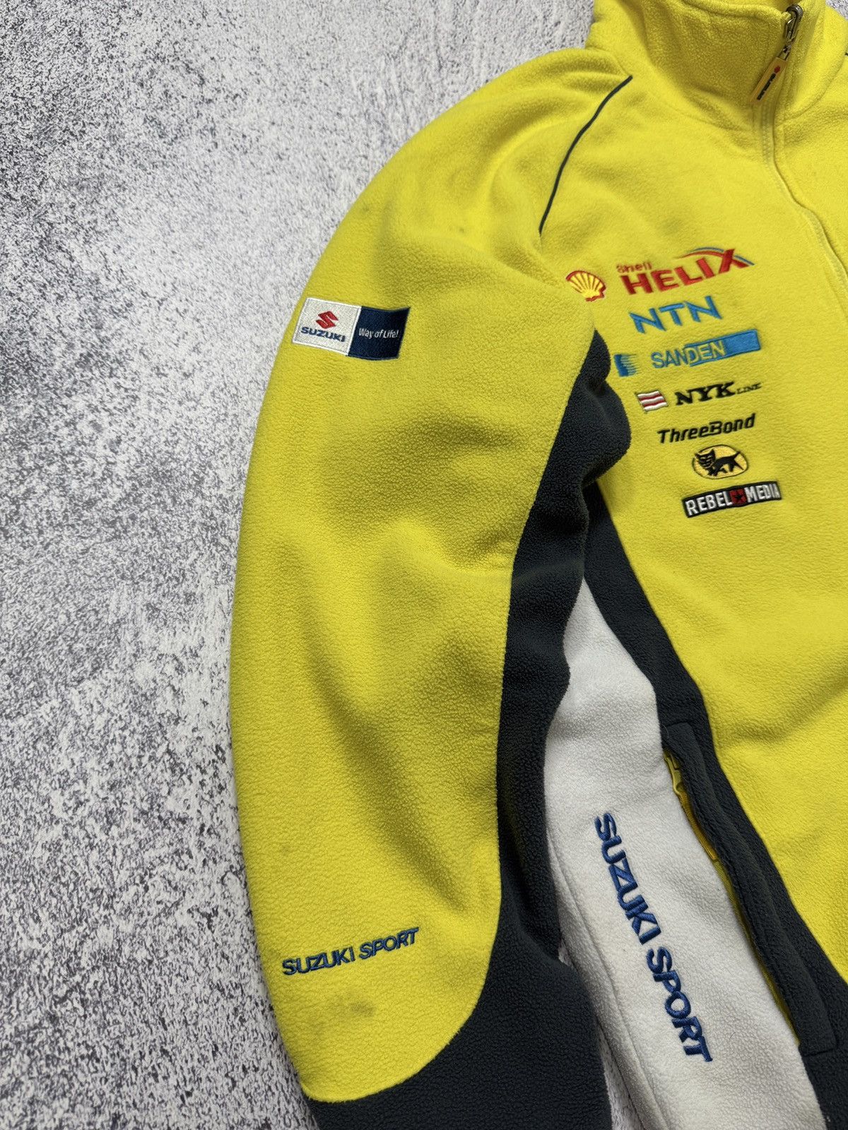 Japanese Brand VTG SUZUKI SPORT WORLD RALLY TEAM FLEECE JACKET Size US XL / EU 56 / 4 - 4 Thumbnail