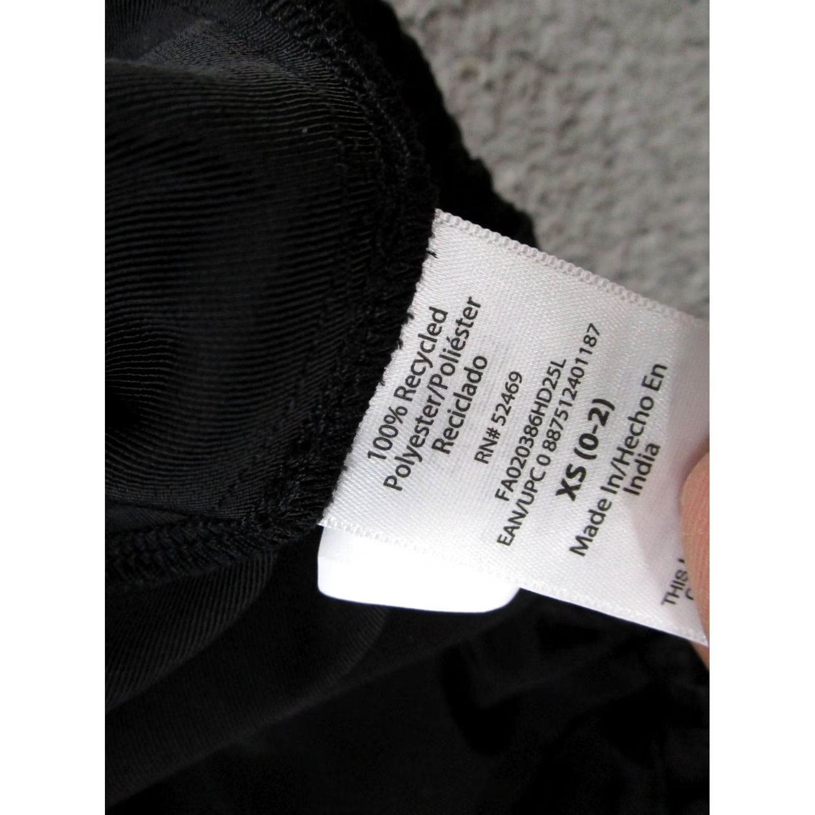 Vintage Free Assembly Blouse Shirt Womens XS Black 3/4 Sleeve Bubble Top New w/Tag Size XS / US 0-2 / IT 36-38 - 5 Thumbnail