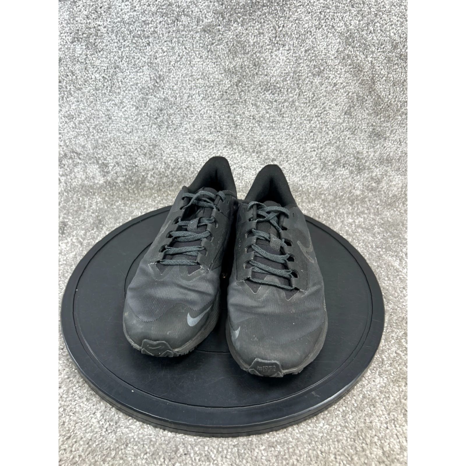 Vintage Hytest Boots Mens Size 13 D Trio Met Work Black Leather Lace Up Boot Size US 13 / EU 46 - 2 Thumbnail