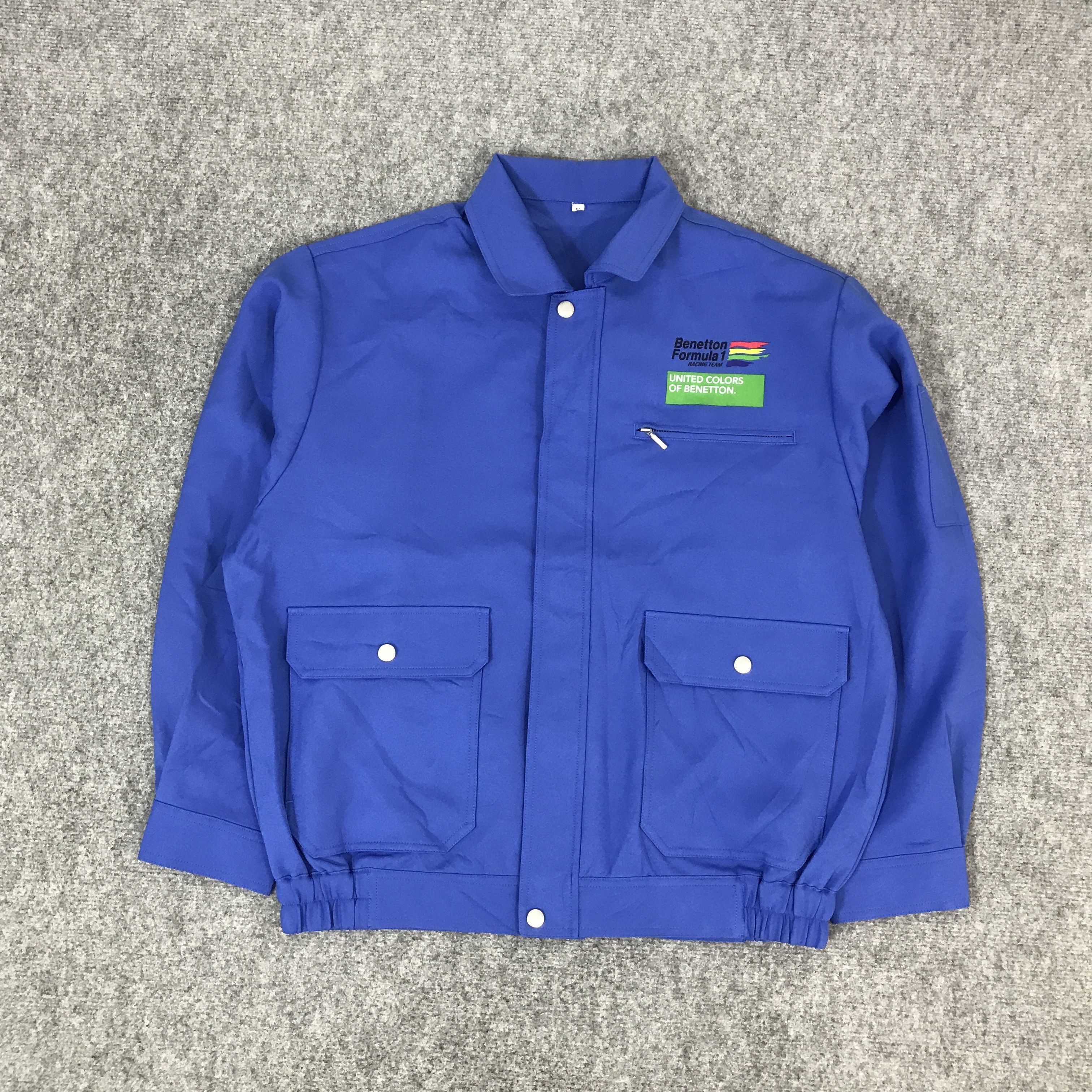 United Colors Of Benetton BENETTON FORMULA 1 RACING TEAM JACKET Size US L / EU 52-54 / 3 - 2 Thumbnail