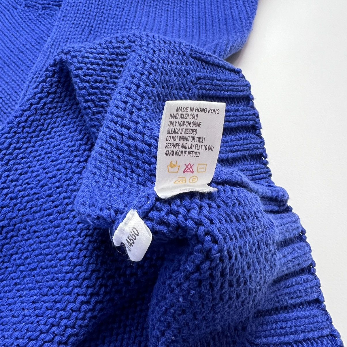 Vintage × Yves Saint Laurent Vintage Yves Saint Laurent YSL heavy knit cotton sweater Size US L / EU 52-54 / 3 - 6 Thumbnail