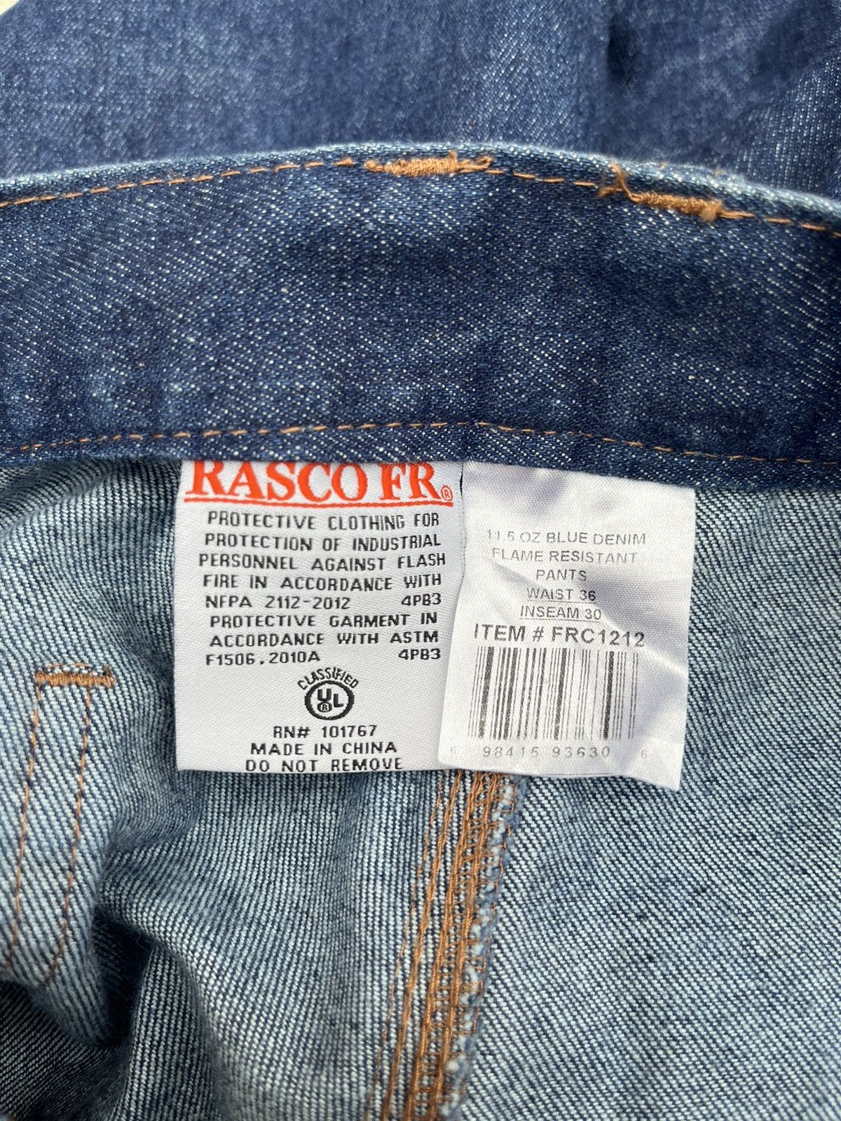 Japanese Brand × Vintage FIRE RESISTANT CARPENTER PANTS 🔥 Size US 36 / EU 52 - 3 Thumbnail