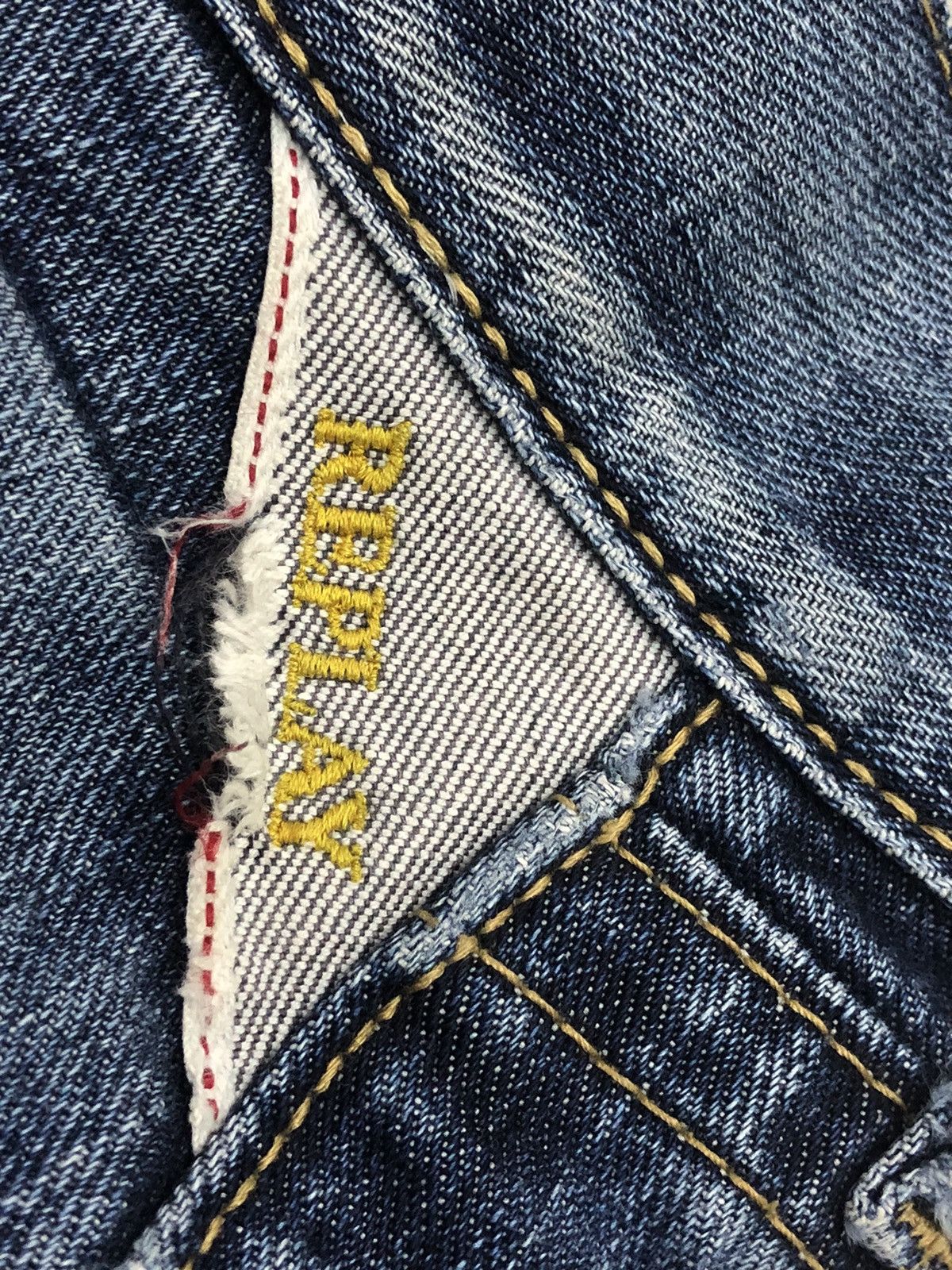 Replay EMBROIDERY REPLAY BRAND JEANS Size 30" / US 8 / IT 44 - 8 Thumbnail