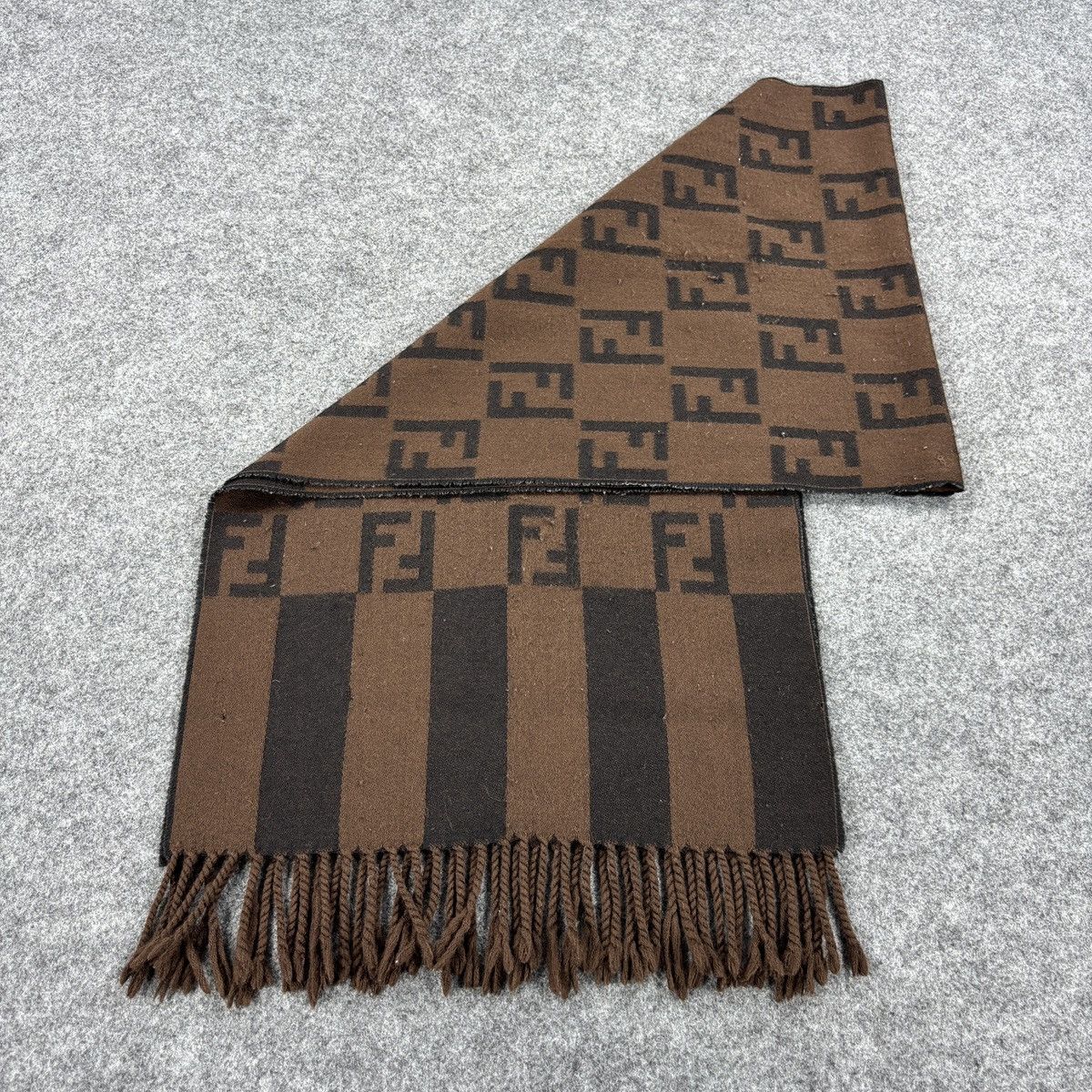 Fendi × Vintage Fendi Scarf # D743 # Muffler # Neckwear Size ONE SIZE - 12 Thumbnail