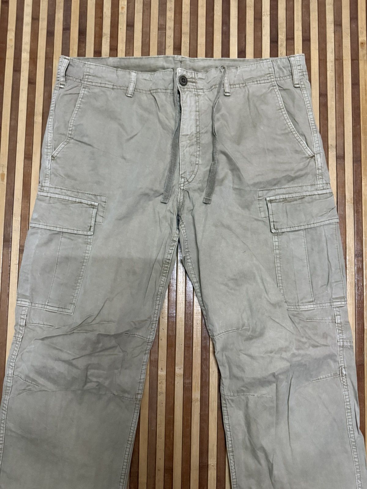 Uniqlo Uniqlo Cargo Pants Streetwear W38X32 Size US 38 / EU 54 - 3 Thumbnail