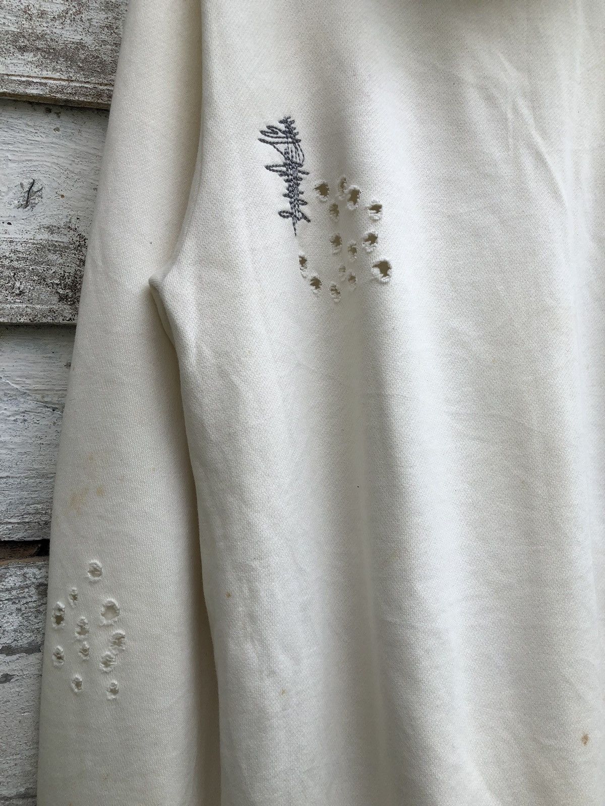 Hysteric Glamour × If Six Was Nine × Japanese Brand SABOTAGE TRASH DISTRESSED HOODIE LIKE N(NINE) Size US M / EU 48-50 / 2 - 10 Thumbnail