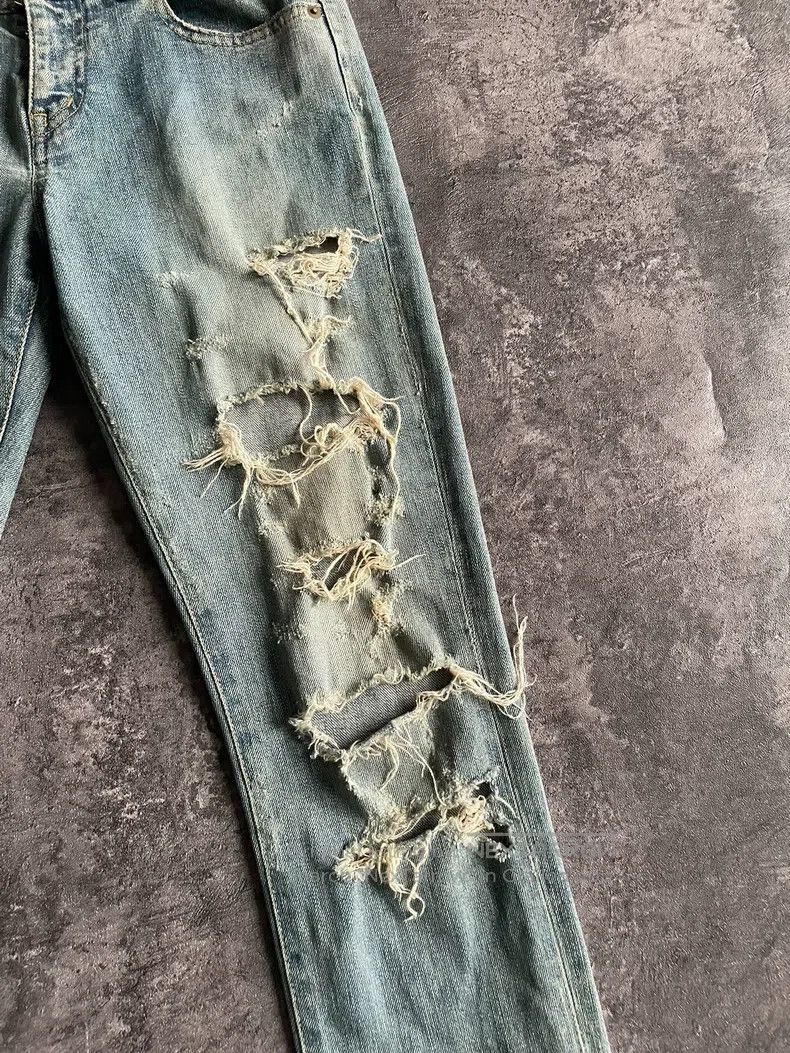 Saint Laurent Paris Saint Laurent Paris Extensive Destruction Size US 28 / EU 44 - 4 Thumbnail