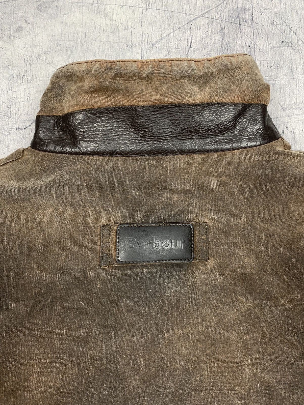 Barbour Barbour Bushman Waxed Jacket Brown Distressed Workwear Size US XXL / EU 58 / 5 - 25 Thumbnail