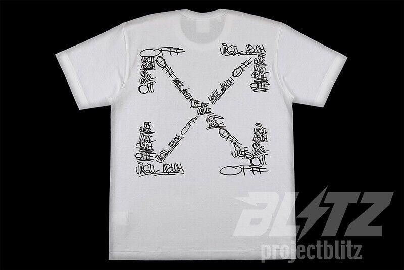 Designer DOVER STREET MARKET GINZA OFF-WHITE TEE 2022 Size US L / EU 52-54 / 3 - 3 Thumbnail