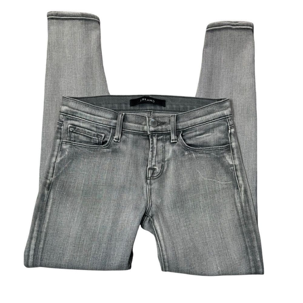 J Brand J Brand 835 Mid Rise Capri Jeans in Intent Size 23 Size 23" - 4 Thumbnail