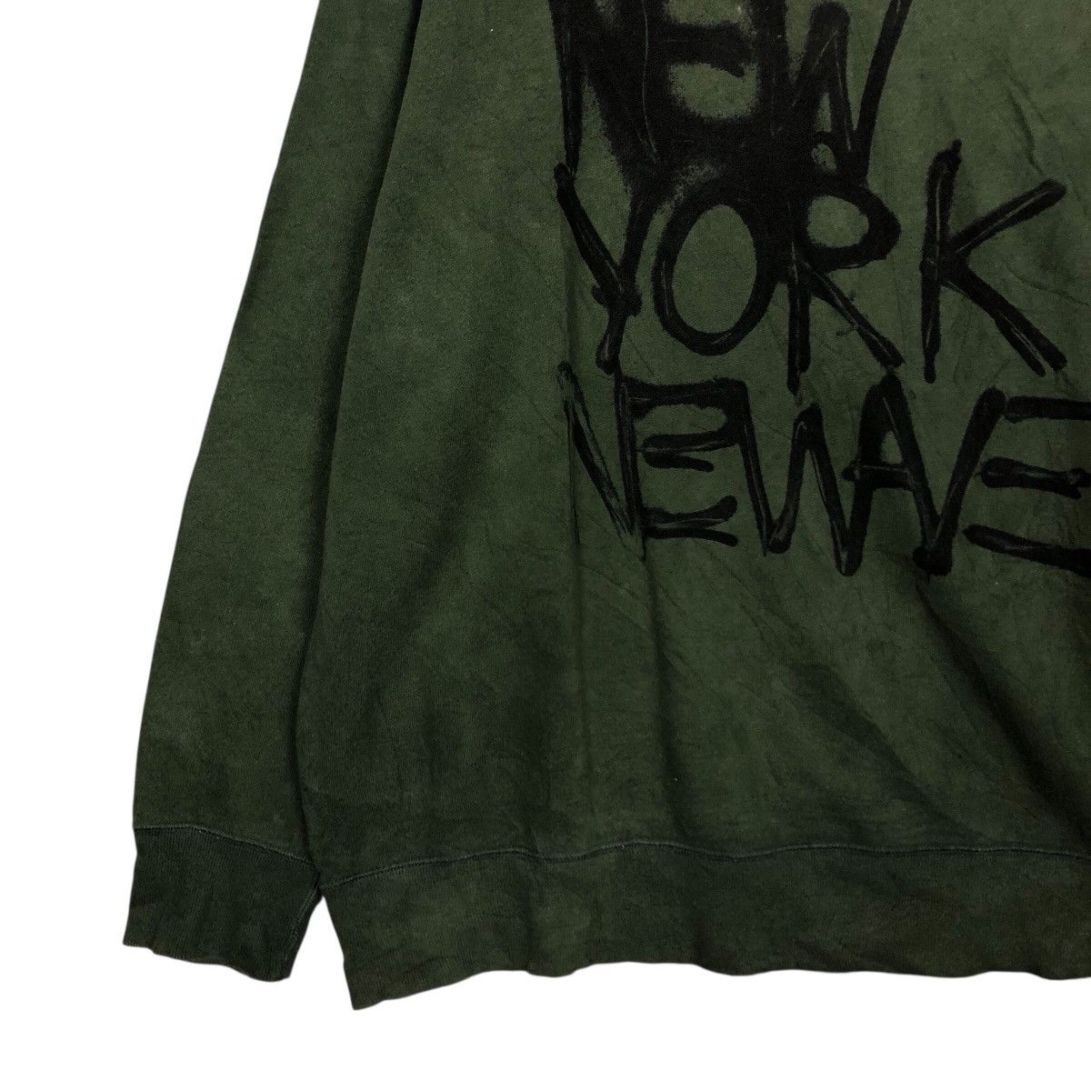 Jean-Michel Basquiat Vintage Sweatshirt Jean Michel Basquiat Big Logo Over Print Size US XXL / EU 58 / 5 - 5 Thumbnail