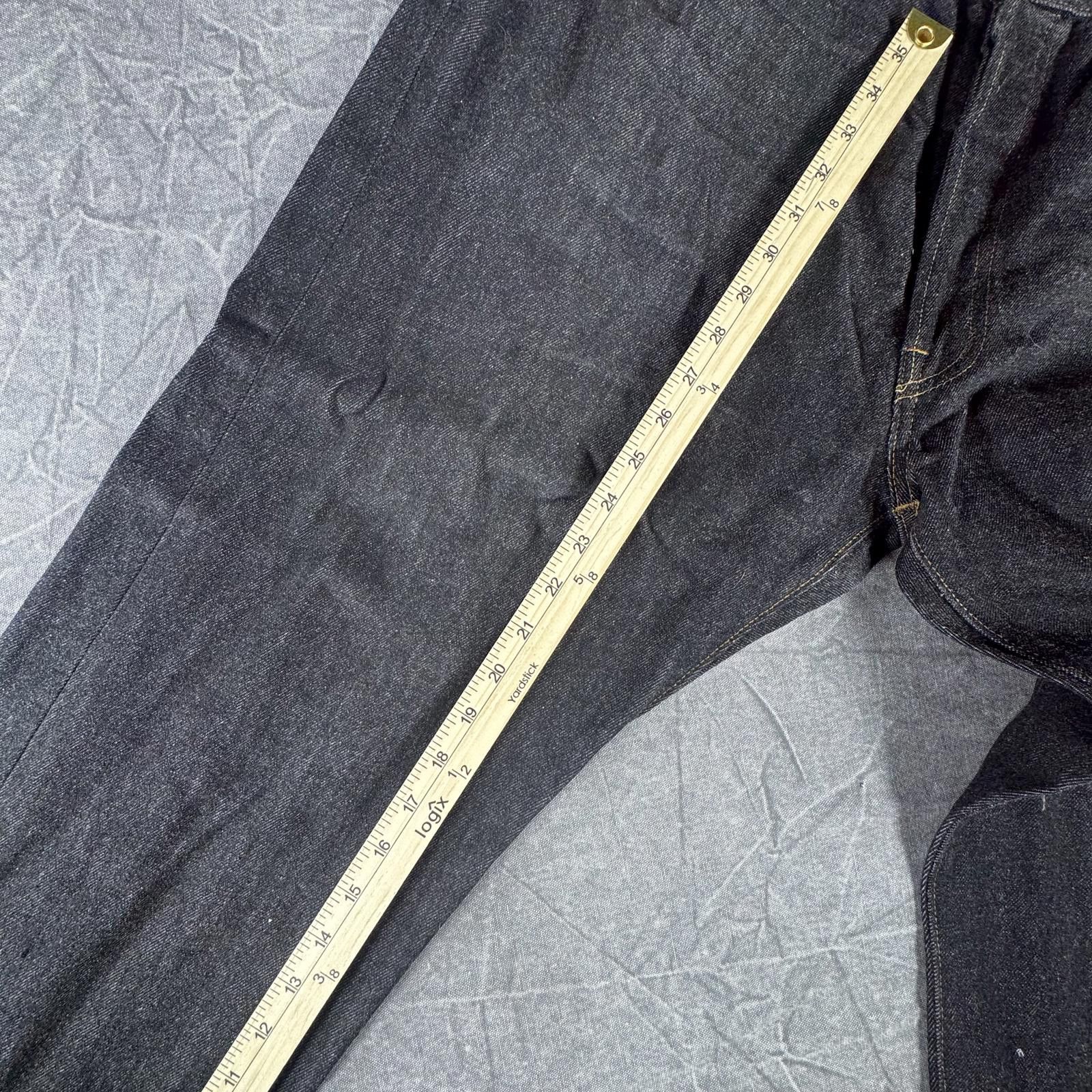 Levi's Levi's Jeans Men's 40x30 Black 501 Button Fly Size US 40 / EU 56 - 5 Thumbnail