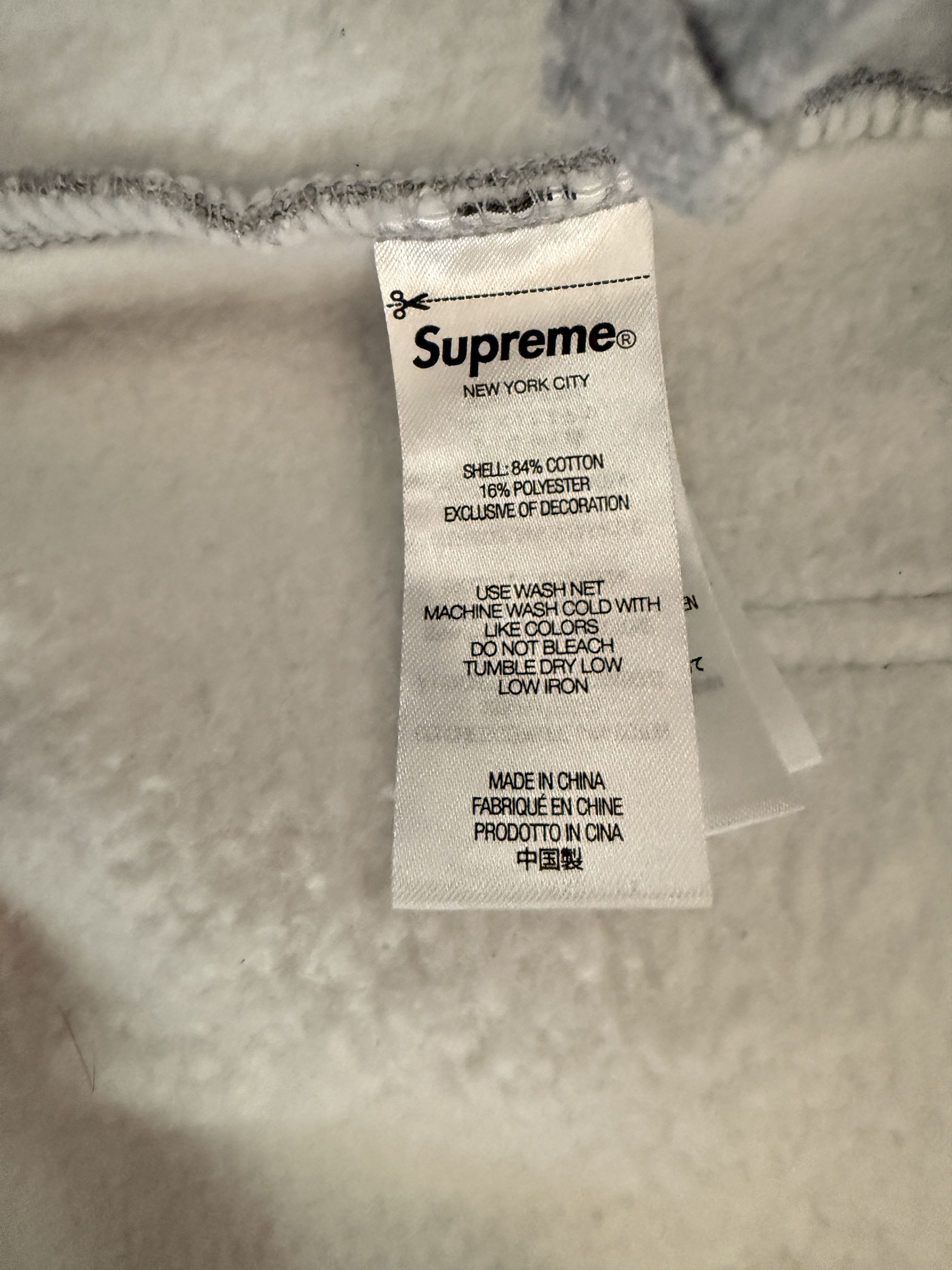 Supreme Supreme Double Knee Painter Sweatshort 'Heather Grey' Size US 32 / EU 48 - 4 Thumbnail
