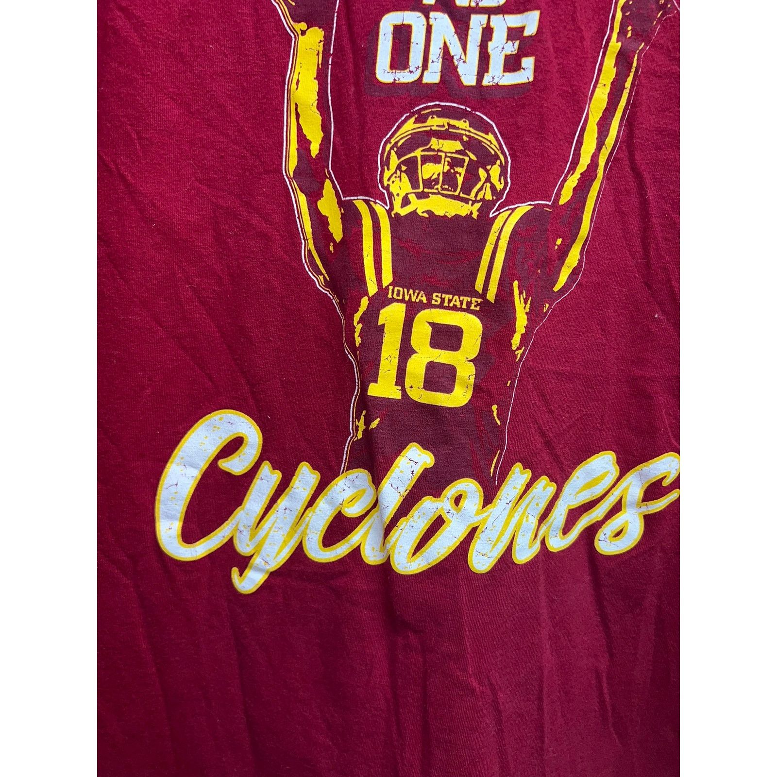 Gildan Iowa State Cyclones Shirt Rising As Once NCAA Football Tee Size US XXL / EU 58 / 5 - 4 Thumbnail