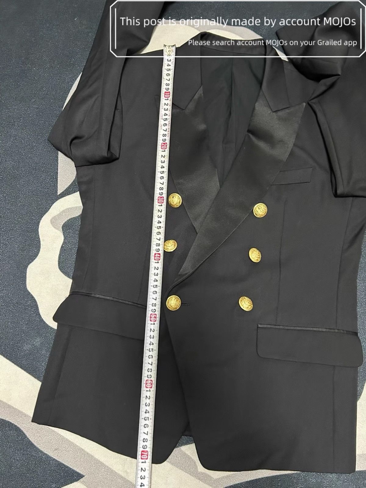 Balmain Sz 48 Balmain Double Breasted Golden Buttons Blazer mojos203 Size US M / EU 48-50 / 2 - 5 Thumbnail