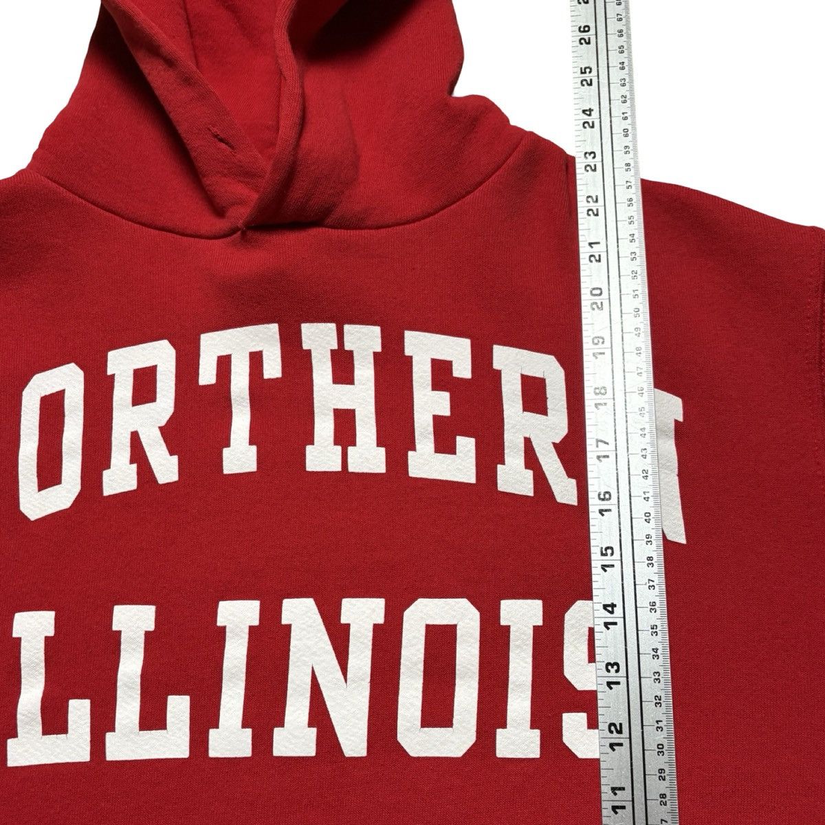 Russell Athletic Vintage Northern Illinois Hoodie Russell Athletic Red Small Size US S / EU 44-46 / 1 - 5 Thumbnail