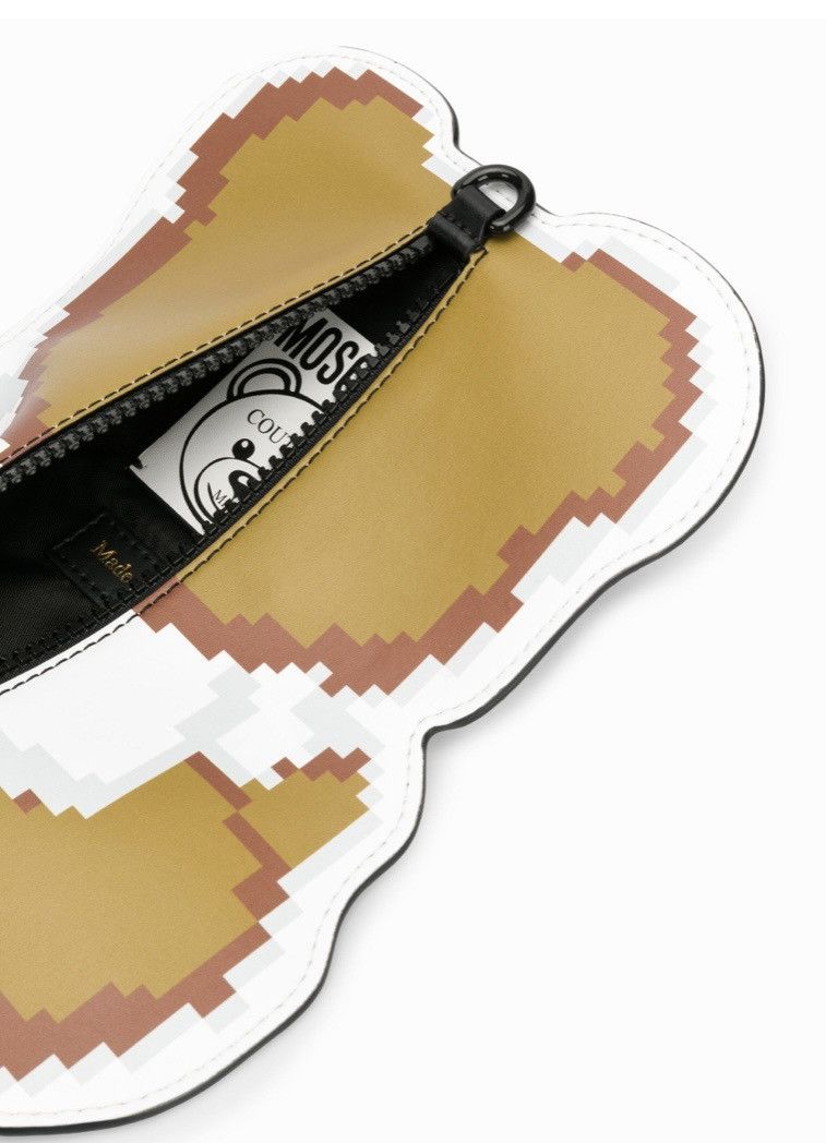 Moschino Moschino Runway The Sims Pixel Teddy Bear Crossbody Bag Size ONE SIZE - 19 Thumbnail